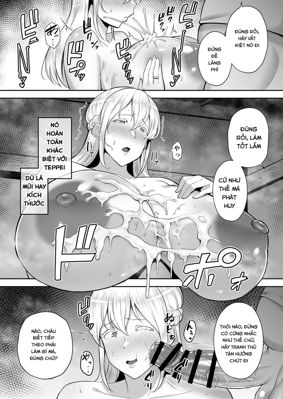 Netorareta Bakunyuu Blonde Tsuma Elena -Yamato Nadeshiko ni Akogaretetara Onaho Nadeshiko ni Nattemashita w- - Full trang 23