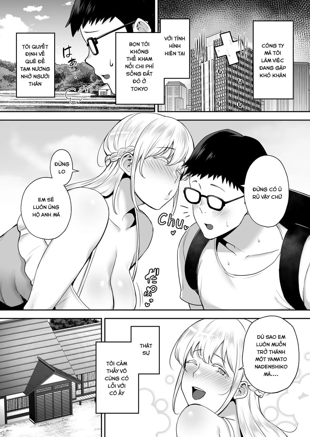 Netorareta Bakunyuu Blonde Tsuma Elena -Yamato Nadeshiko ni Akogaretetara Onaho Nadeshiko ni Nattemashita w- - Full trang 3