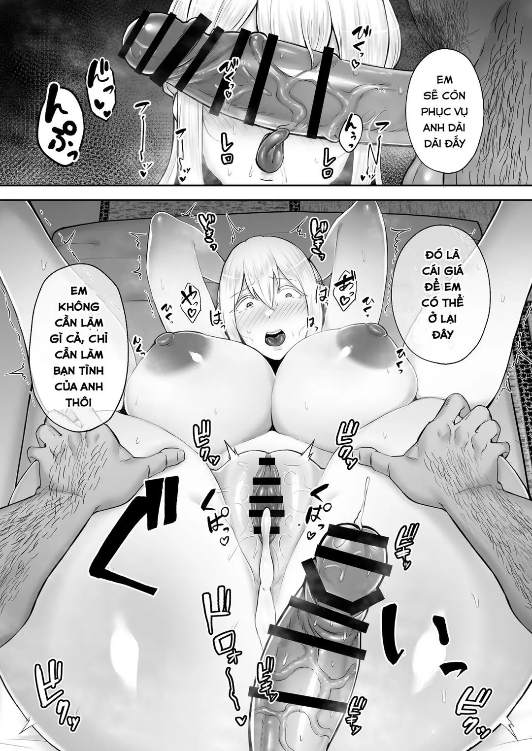 Netorareta Bakunyuu Blonde Tsuma Elena -Yamato Nadeshiko ni Akogaretetara Onaho Nadeshiko ni Nattemashita w- - Full trang 71