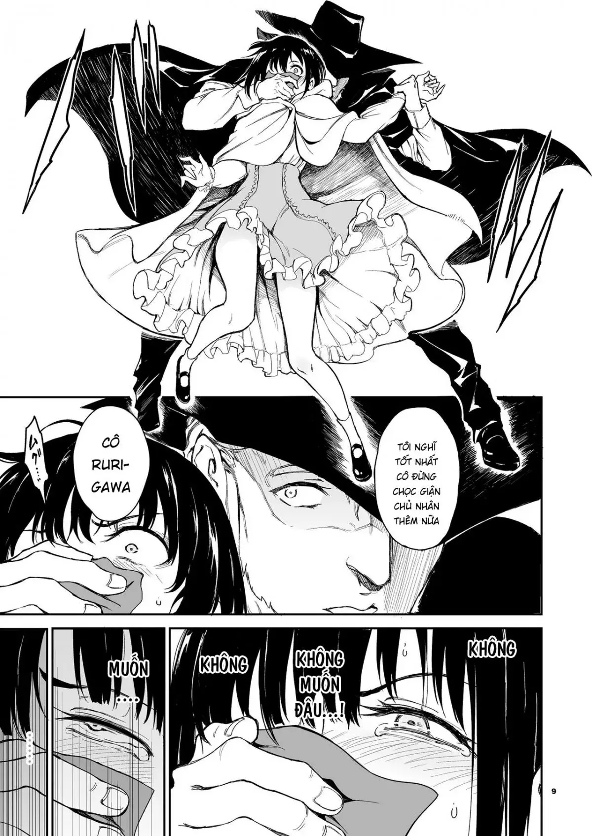 Maid Kyouiku: Botsuraku Kizoku Rurikawa Tsubaki (Vietnamese) 4-6 - Full trang 59