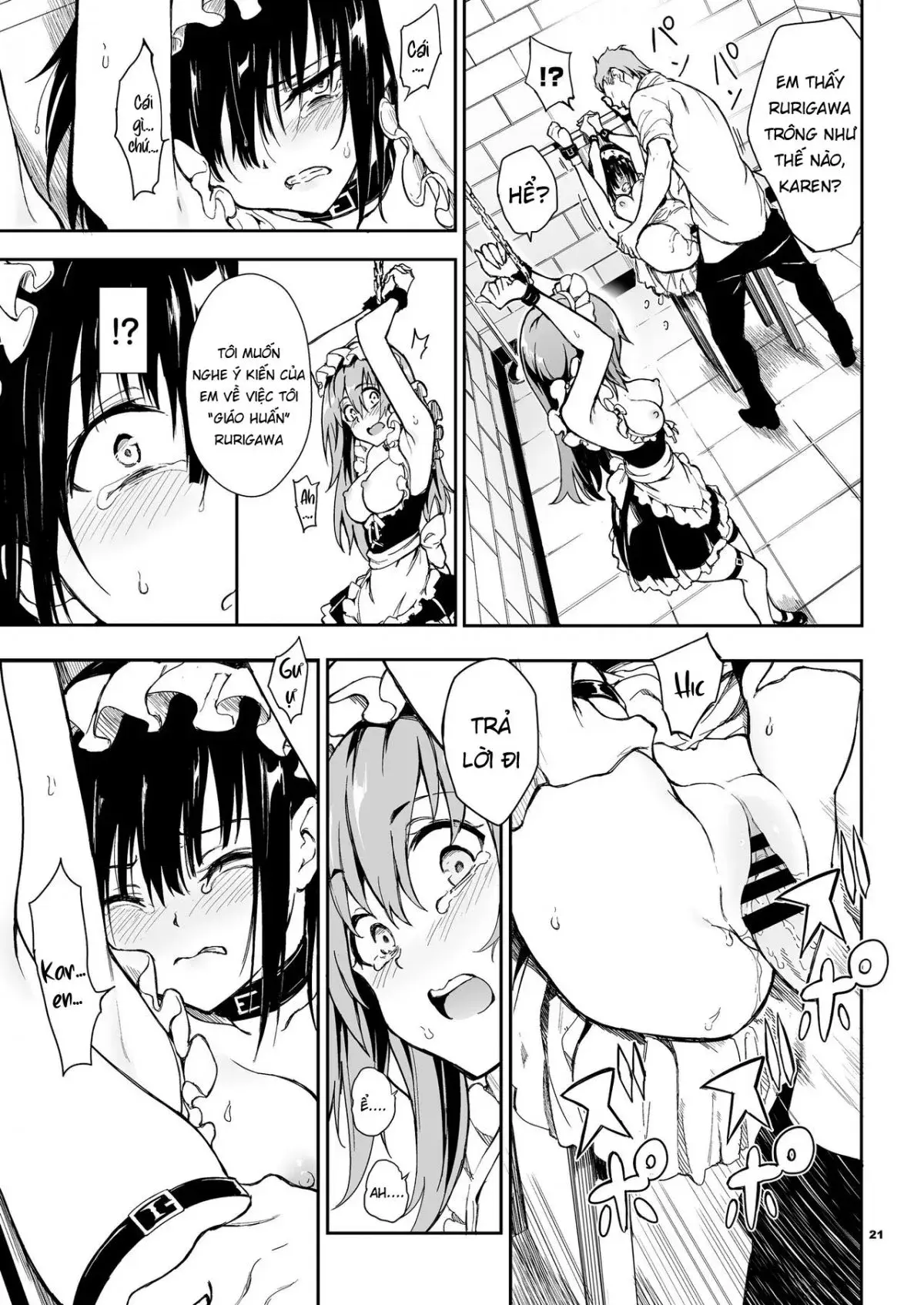 Maid Kyouiku: Botsuraku Kizoku Rurikawa Tsubaki (Vietnamese) 4-6 - Full trang 71