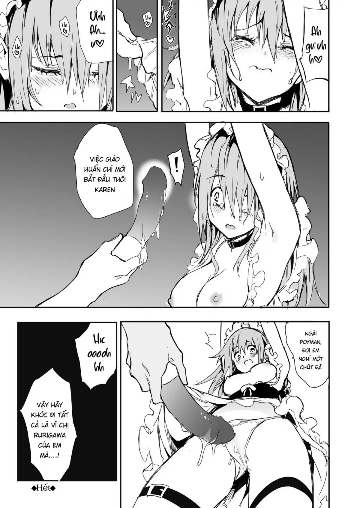 Maid Kyouiku: Botsuraku Kizoku Rurikawa Tsubaki (Vietnamese) 4-6 - Full trang 83