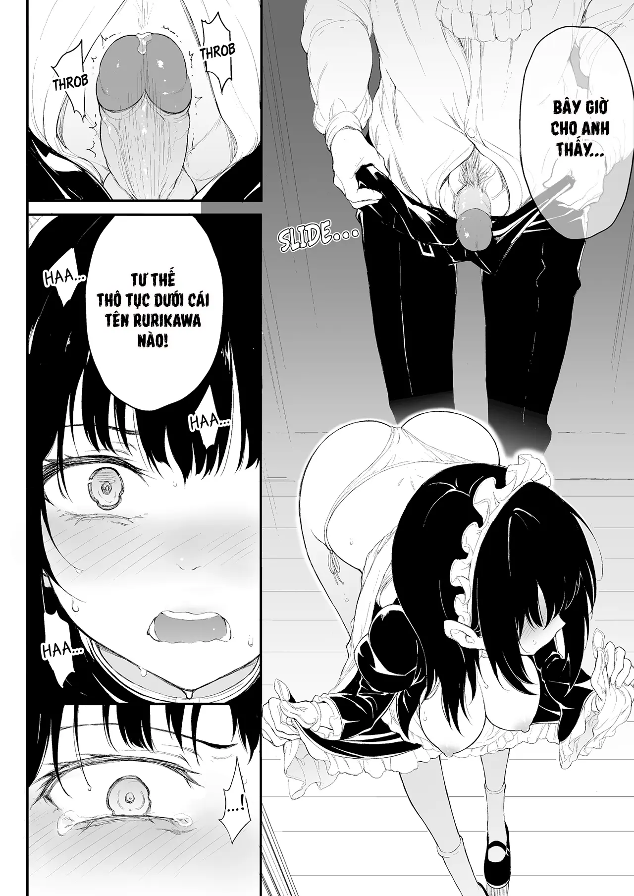 Maid Kyouiku: Botsuraku Kizoku Rurikawa Tsubaki (Vietnamese) 1-3 - Full trang 17