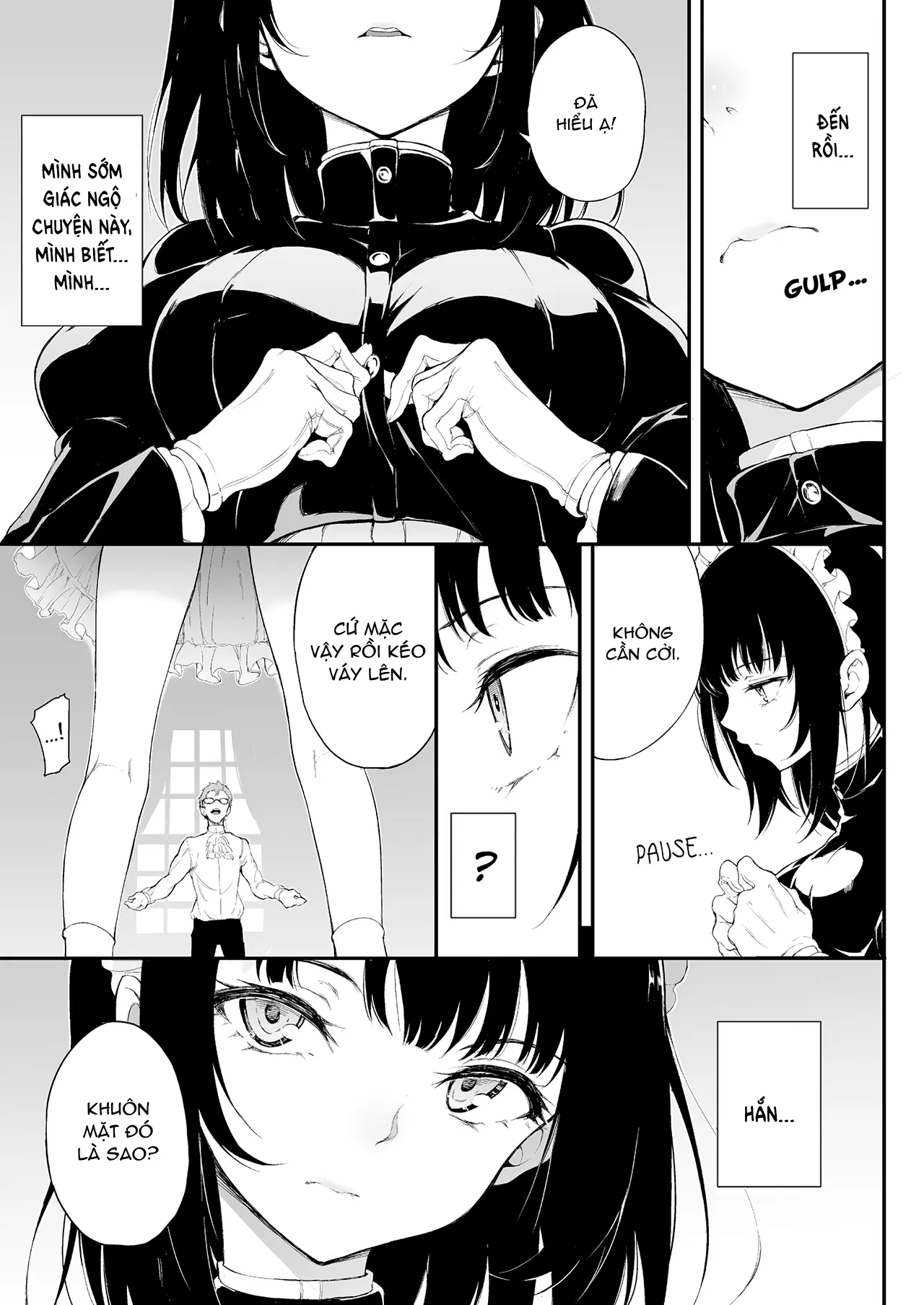 Maid Kyouiku: Botsuraku Kizoku Rurikawa Tsubaki (Vietnamese) 1-3 - Full trang 4