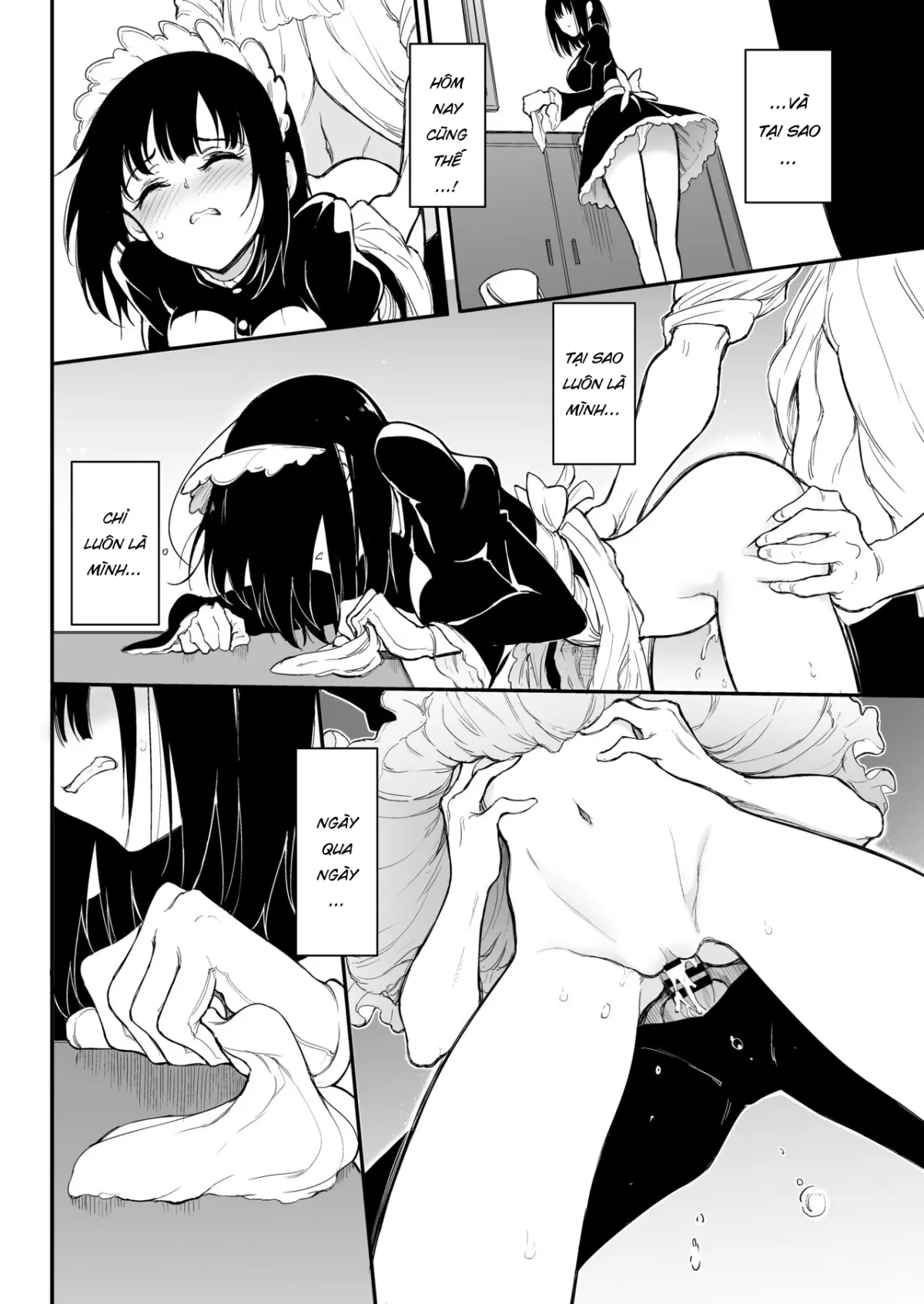 Maid Kyouiku: Botsuraku Kizoku Rurikawa Tsubaki (Vietnamese) 1-3 - Full trang 57