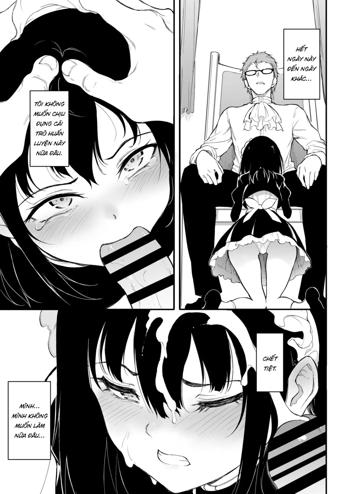 Maid Kyouiku: Botsuraku Kizoku Rurikawa Tsubaki (Vietnamese) 1-3 - Full trang 58