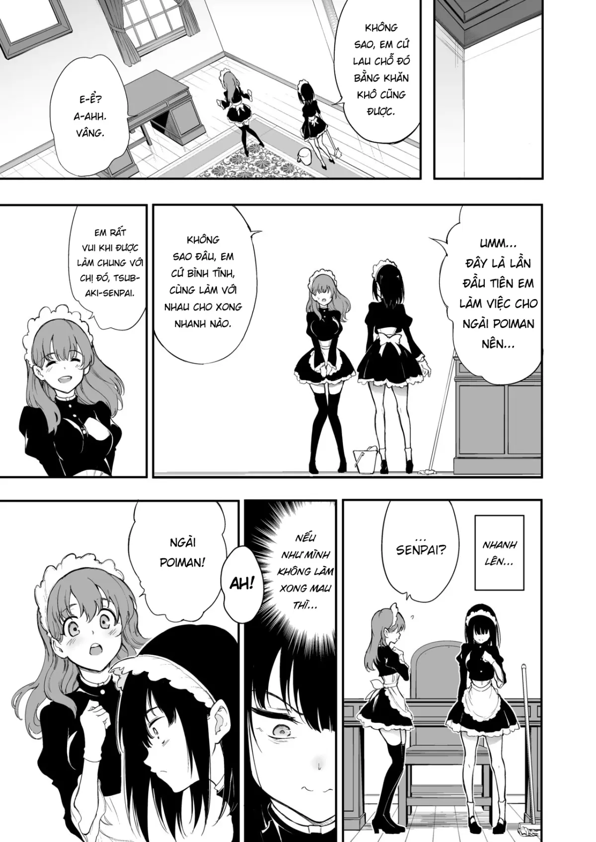 Maid Kyouiku: Botsuraku Kizoku Rurikawa Tsubaki (Vietnamese) 1-3 - Full trang 60
