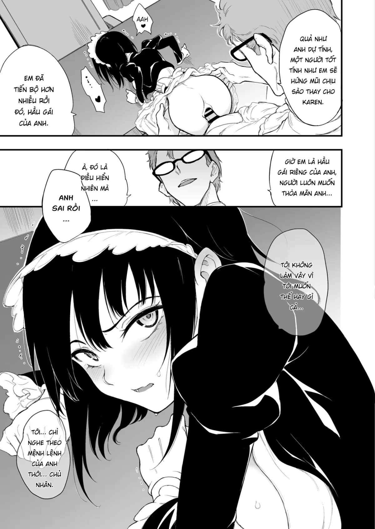 Maid Kyouiku: Botsuraku Kizoku Rurikawa Tsubaki (Vietnamese) 1-3 - Full trang 66