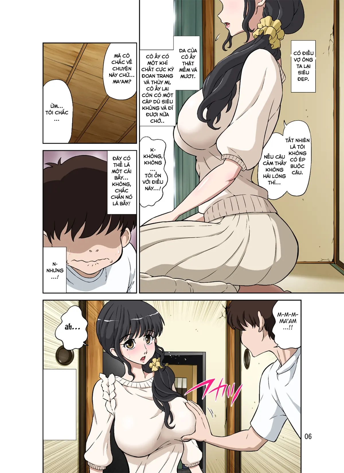 Hitozuma Miyuki-san ni Otto Kounin de Mainichi Tanetsuke Sex - Full trang 6