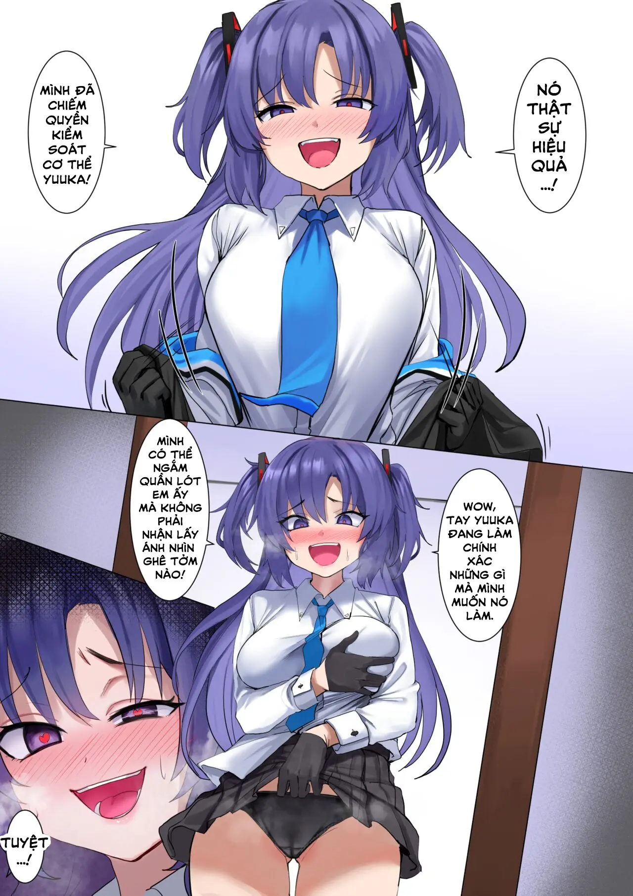 BluArch Yuuka Halo Nottori | Blue Archive Yuuka Possession - Full trang 9