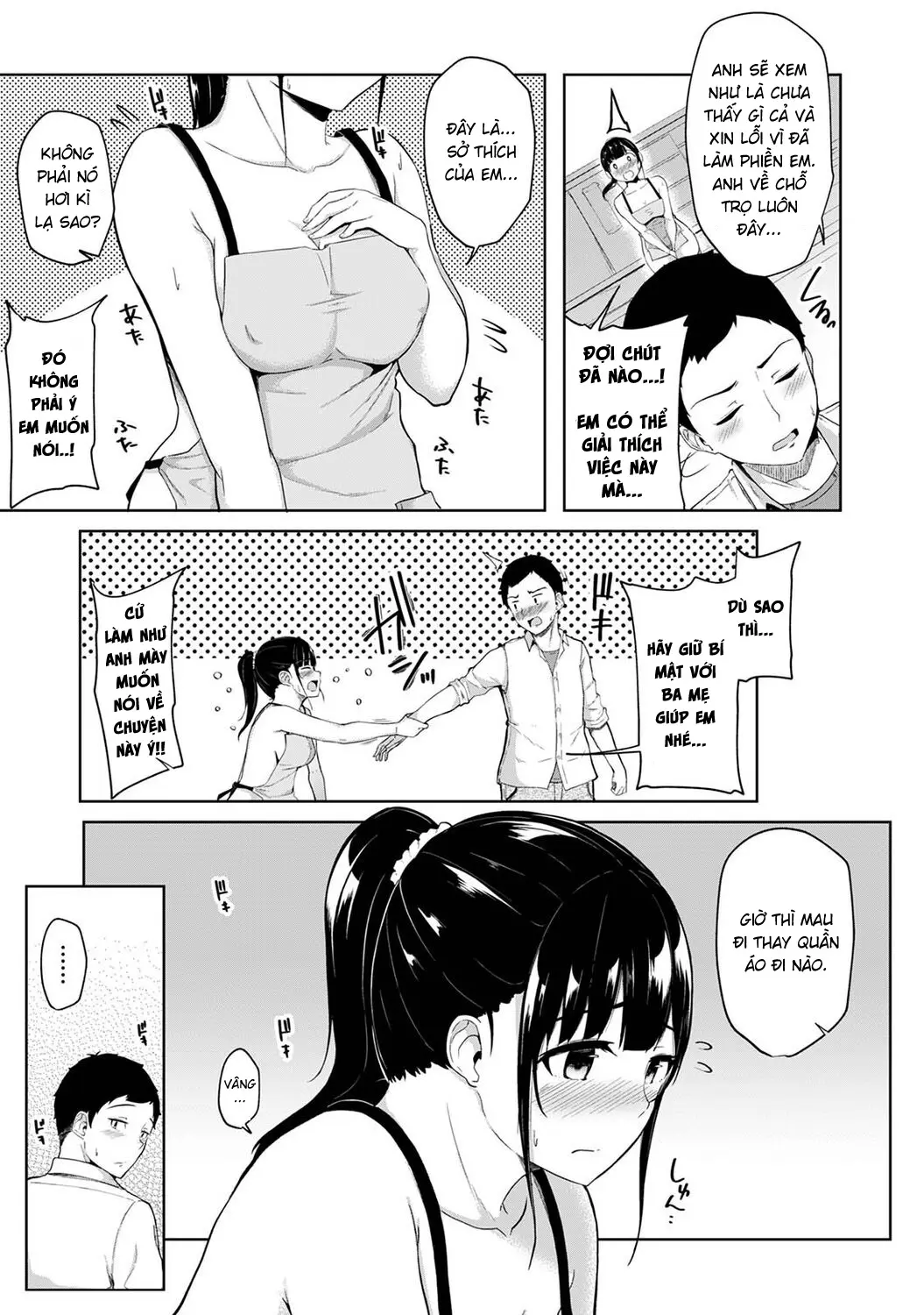 Asa Okitara Imouto ga Hadaka Apron Sugata datta node Hamete Mita Ch. 1 - Full trang 3