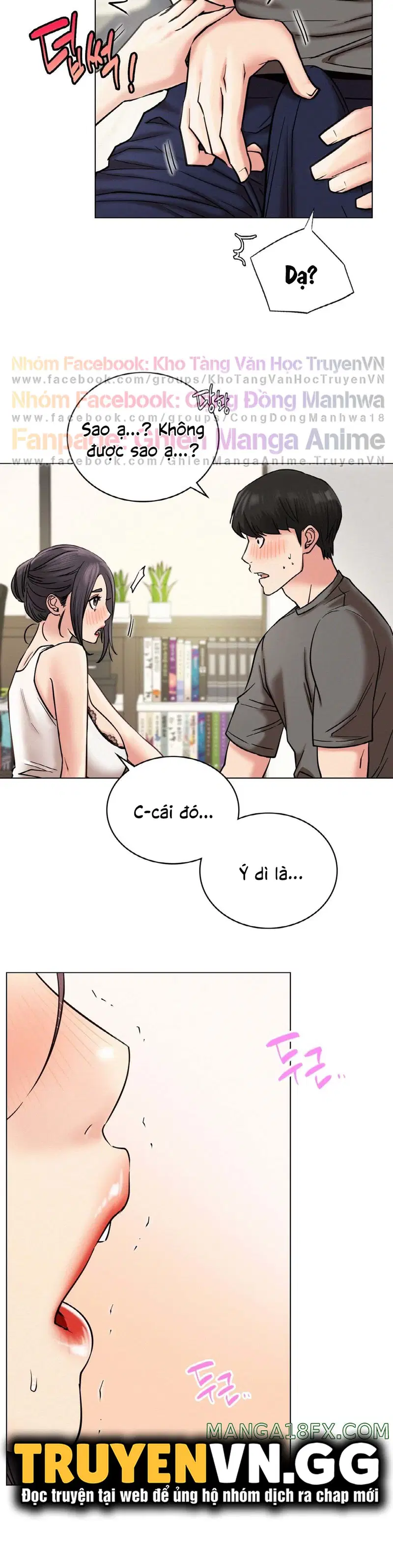 Sống Chung Với Dì - Chapter 21 trang 18