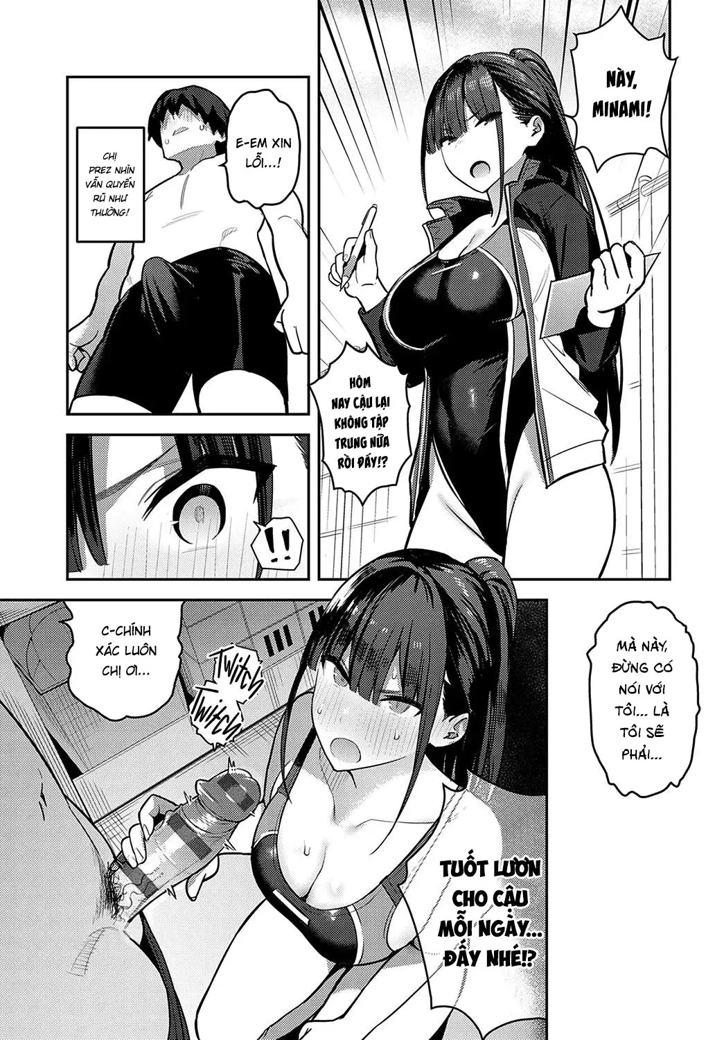Kyouei Senpai ni Nuite morau | Sóc lọ cùng với senpai trong clb bơi lội - Full trang 15