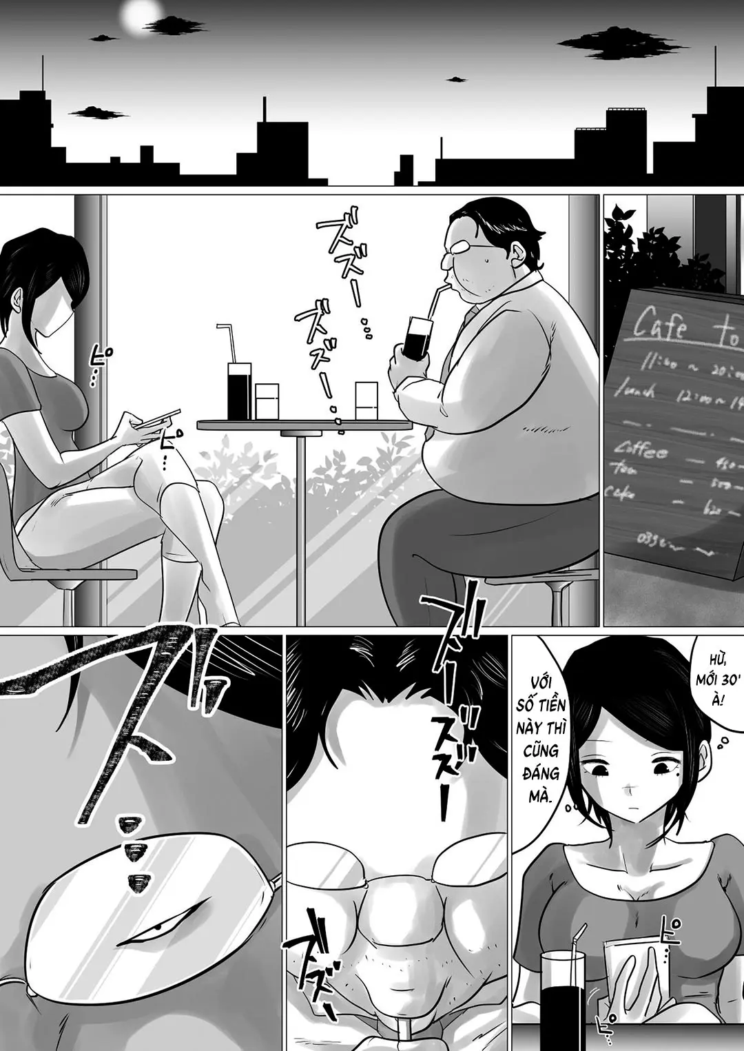 Menkui Kouman Tsuma ga Partsaki no Kimobuta Joushi ni Otosareta Keii | Cô vợ kiêu ngạo bị lão sếp xấu xí khuất phục - Full trang 14
