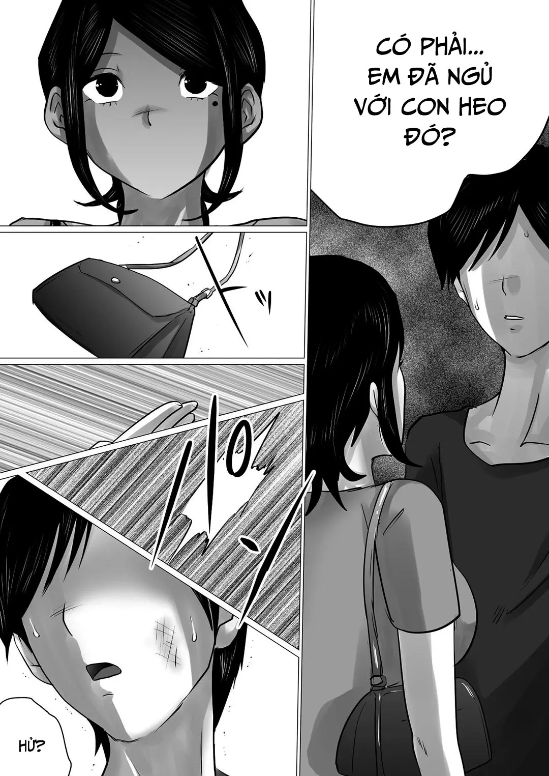 Menkui Kouman Tsuma ga Partsaki no Kimobuta Joushi ni Otosareta Keii | Cô vợ kiêu ngạo bị lão sếp xấu xí khuất phục - Full trang 72