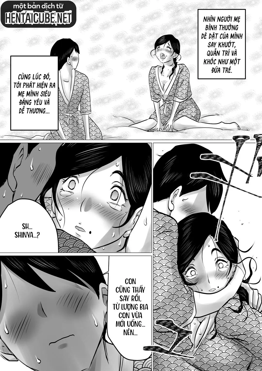 Jukubo to Futari de, Onsen Ryokou. ~Oyakoukou Suru Tsumori ga, Kaa-san no Karada ga Ero Sugita node...~ | Cùng mẹ đi suối nước nóng - Full trang 18