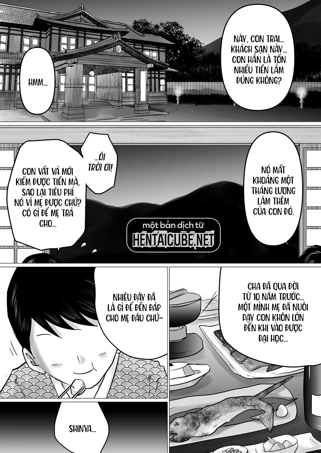 Jukubo to Futari de, Onsen Ryokou. ~Oyakoukou Suru Tsumori ga, Kaa-san no Karada ga Ero Sugita node...~ | Cùng mẹ đi suối nước nóng - Full trang 4