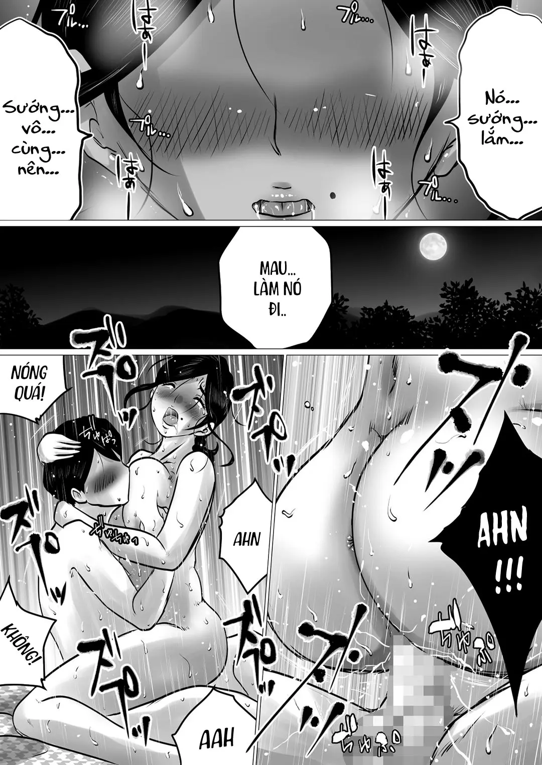 Jukubo to Futari de, Onsen Ryokou. ~Oyakoukou Suru Tsumori ga, Kaa-san no Karada ga Ero Sugita node...~ | Cùng mẹ đi suối nước nóng - Full trang 40