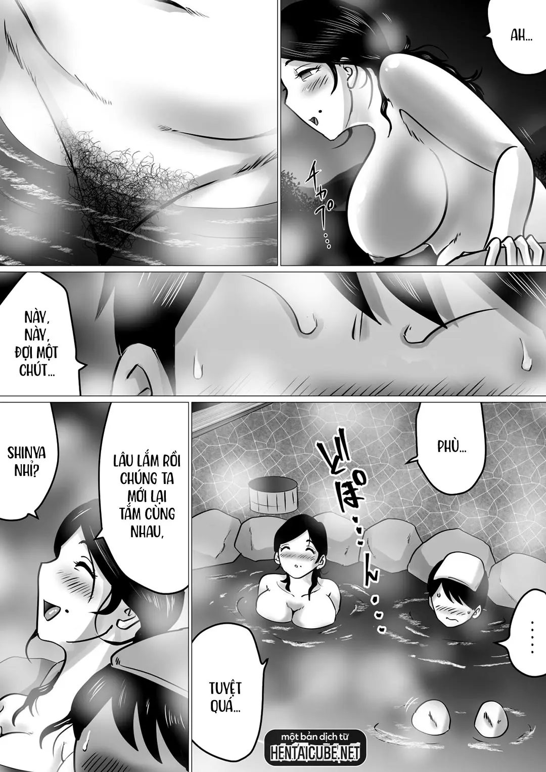 Jukubo to Futari de, Onsen Ryokou. ~Oyakoukou Suru Tsumori ga, Kaa-san no Karada ga Ero Sugita node...~ | Cùng mẹ đi suối nước nóng - Full trang 8