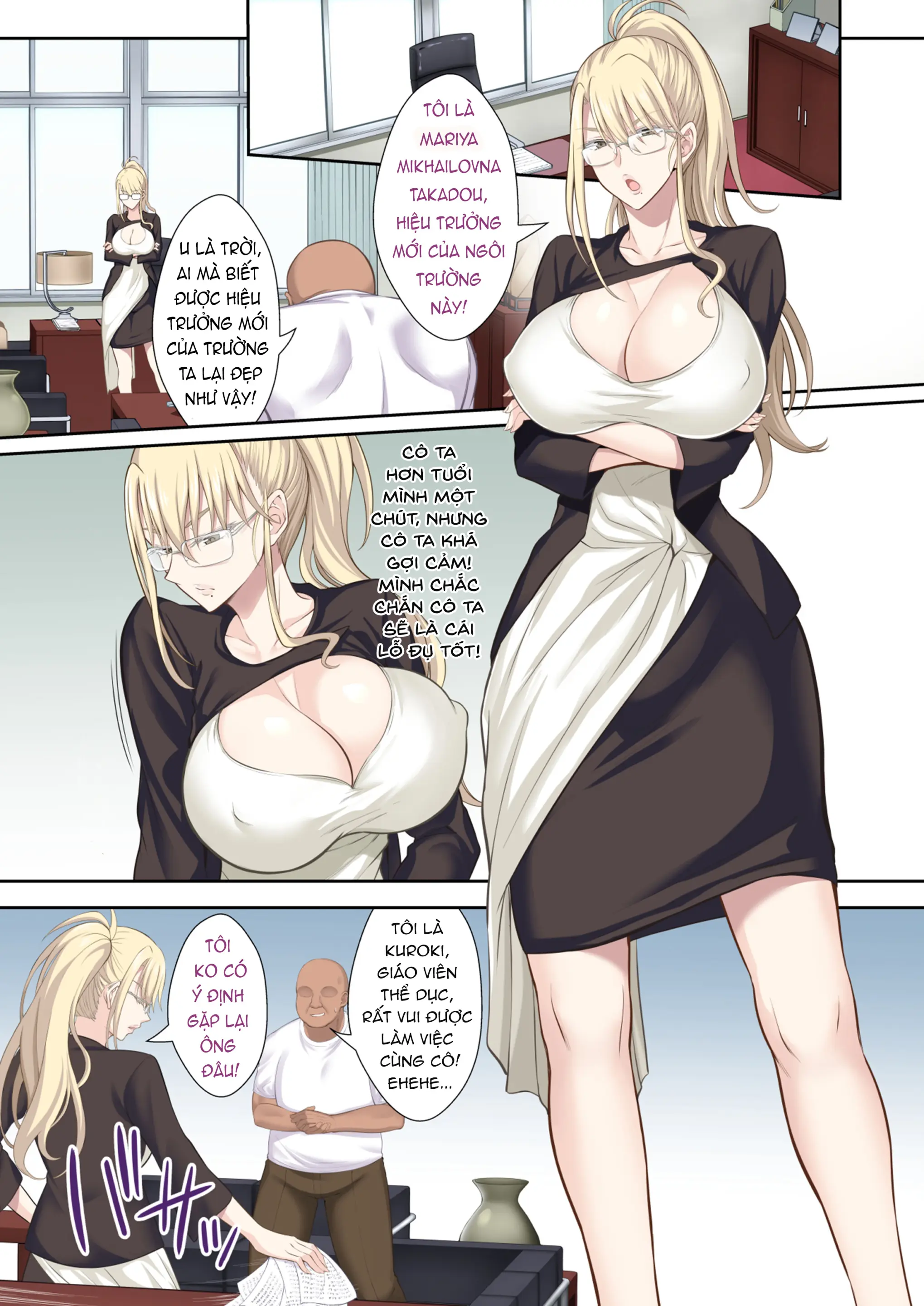 Gakuenchou Koudou Mariya o Chinpo Cleaner Nigou ni Otosu - Full trang 19