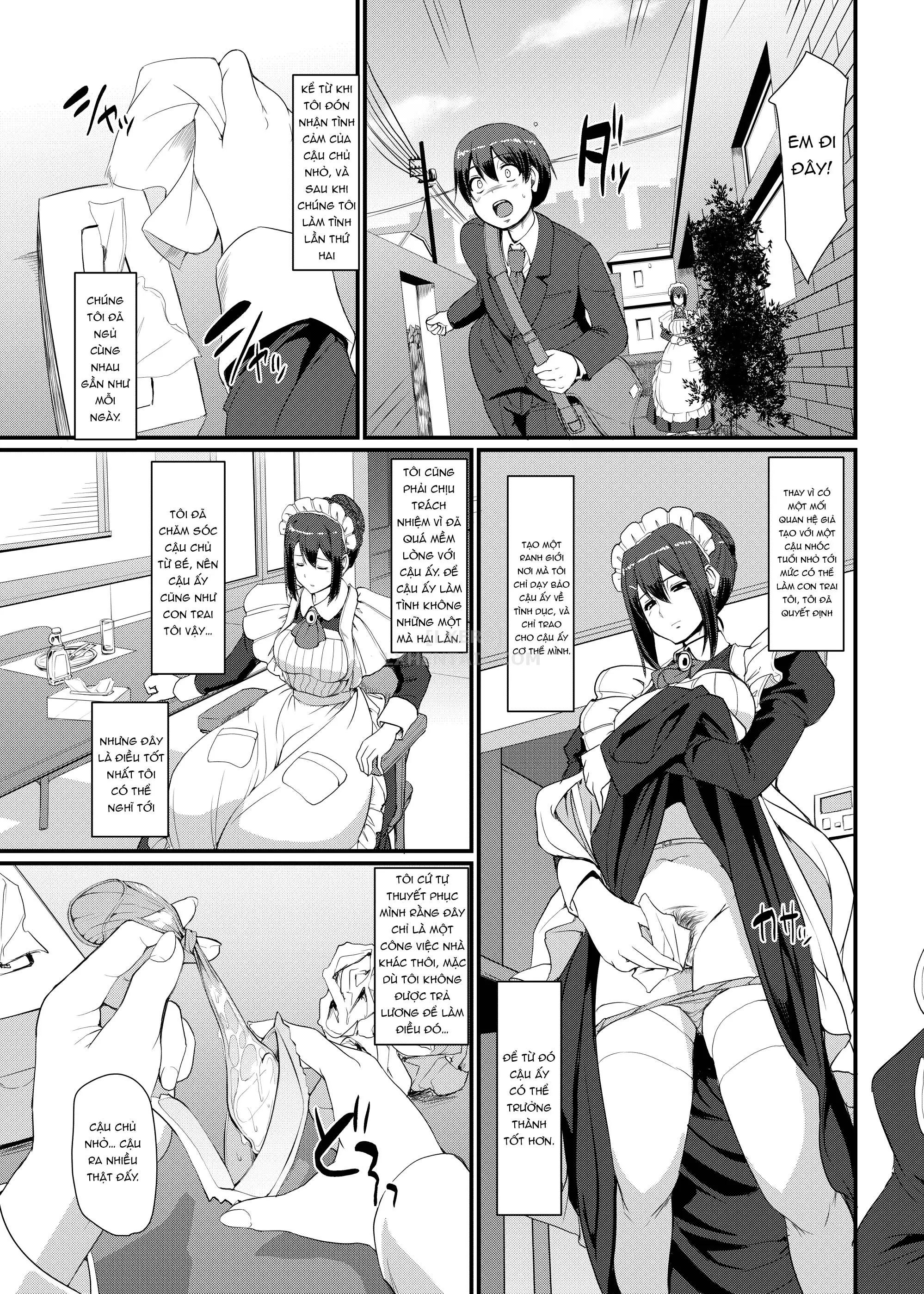 Maid no Oshigoto.  I + II + III - Full trang 134