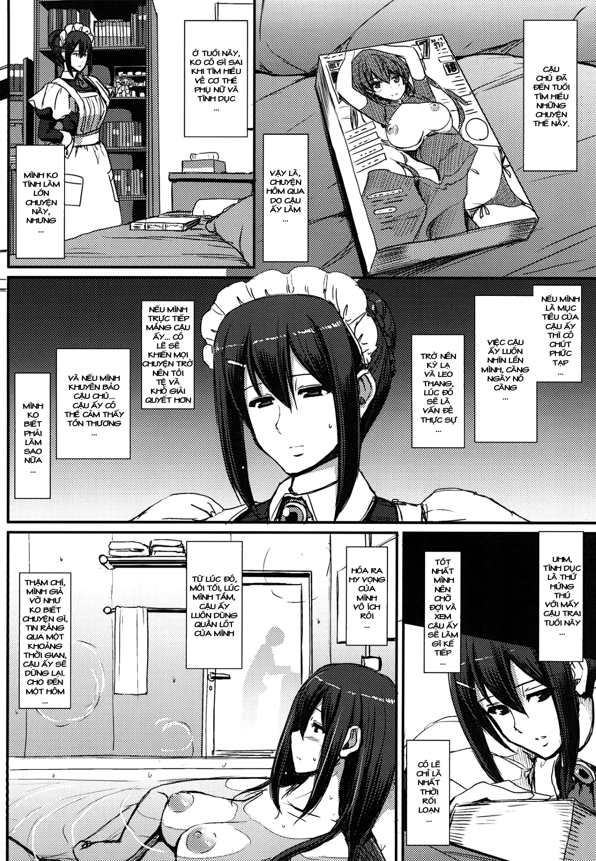 Maid no Oshigoto.  I + II + III - Full trang 16