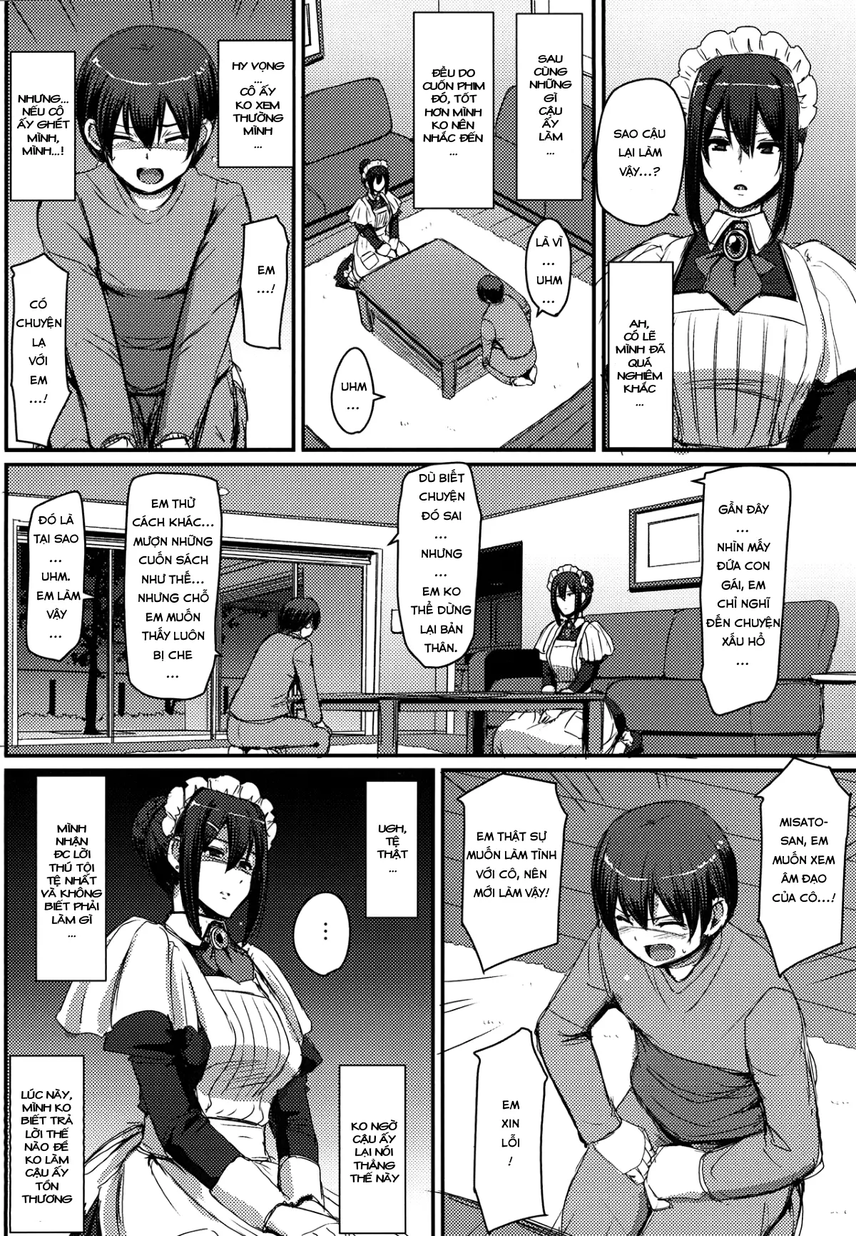 Maid no Oshigoto.  I + II + III - Full trang 18