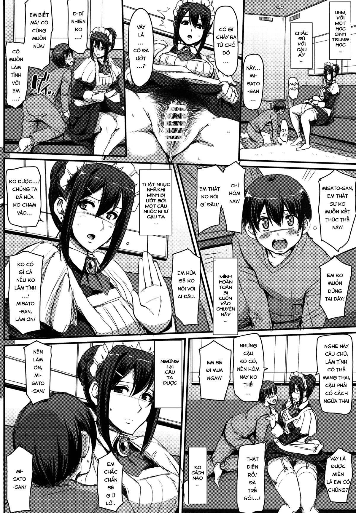 Maid no Oshigoto.  I + II + III - Full trang 24
