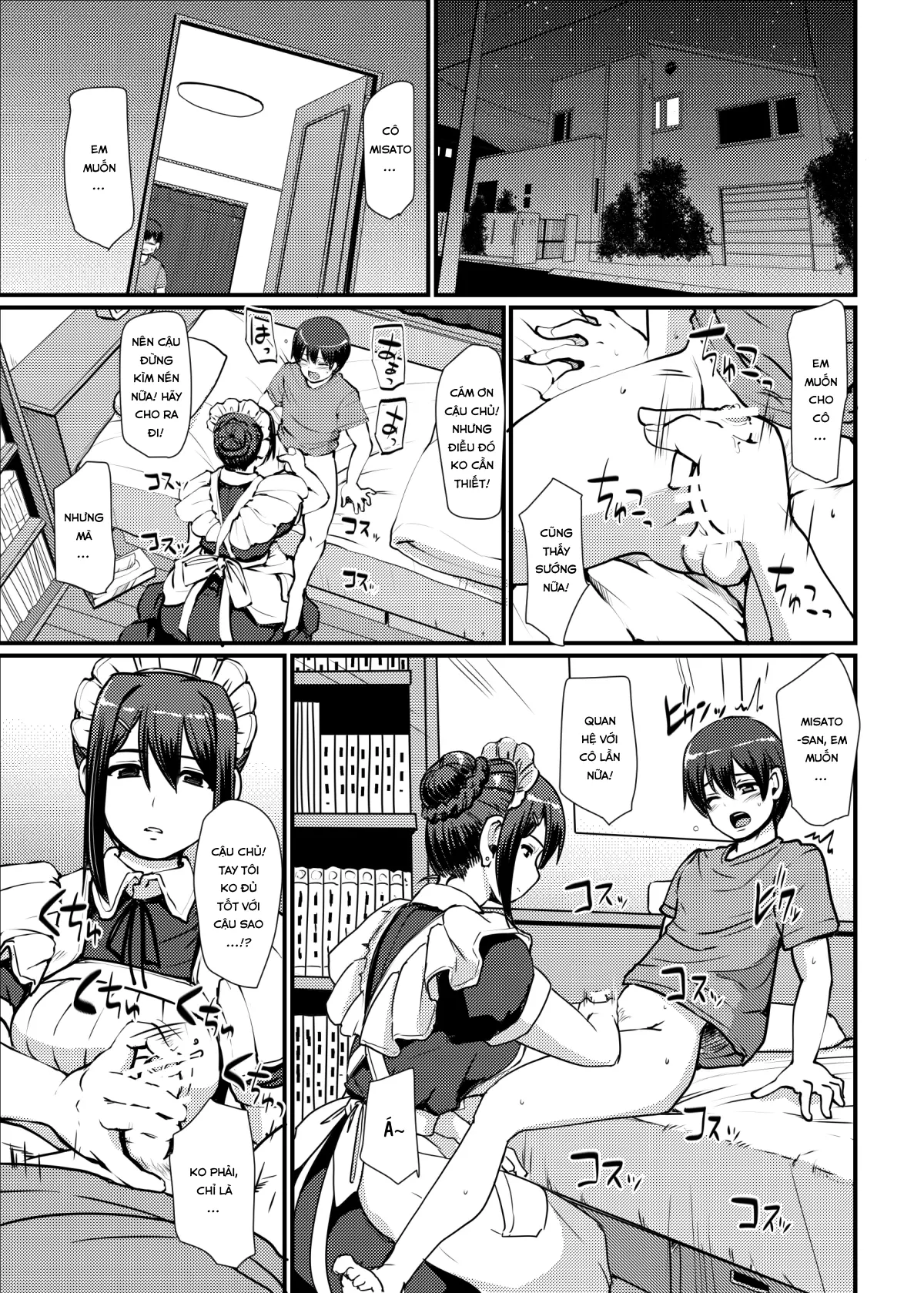 Maid no Oshigoto.  I + II + III - Full trang 46