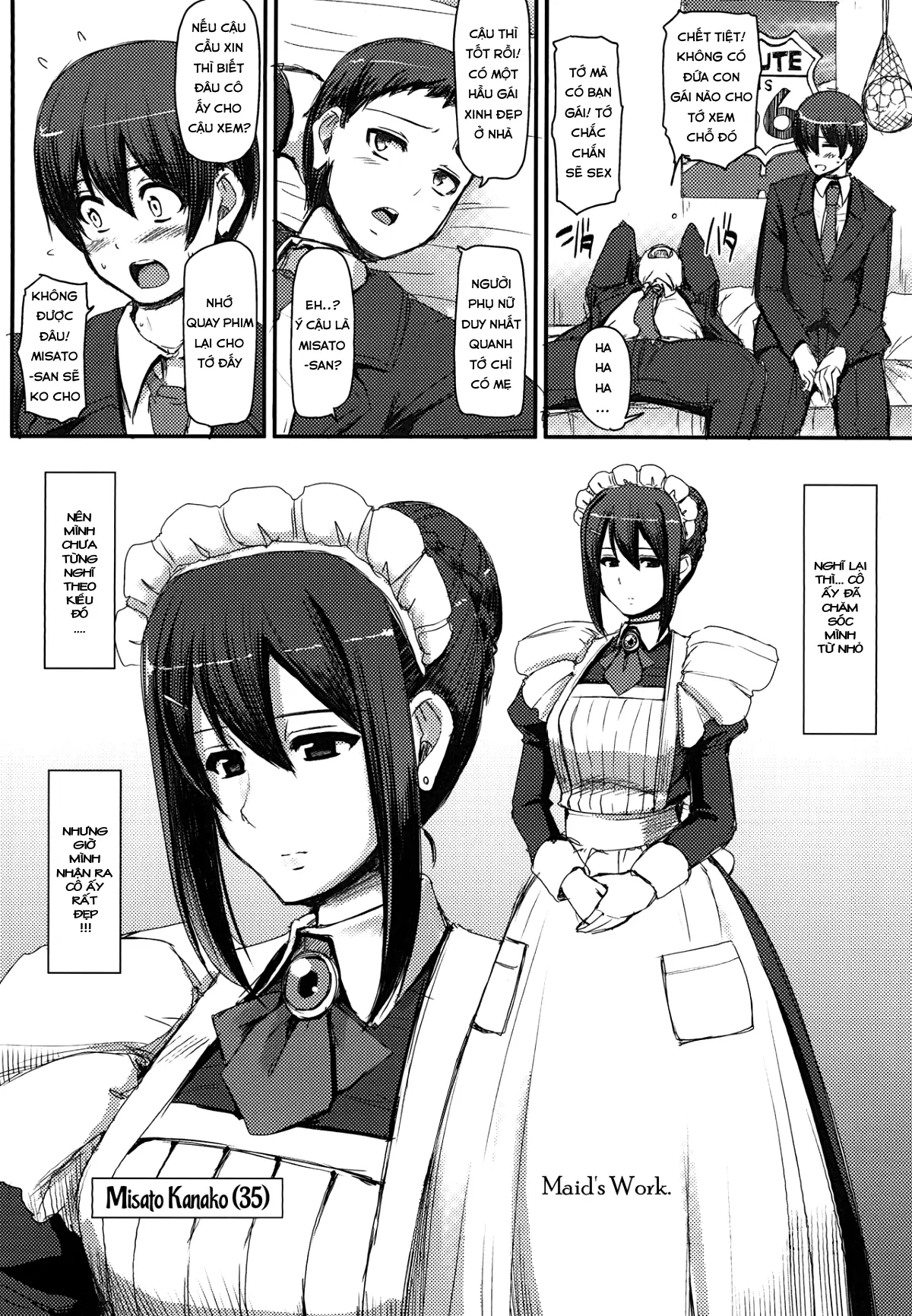 Maid no Oshigoto.  I + II + III - Full trang 6