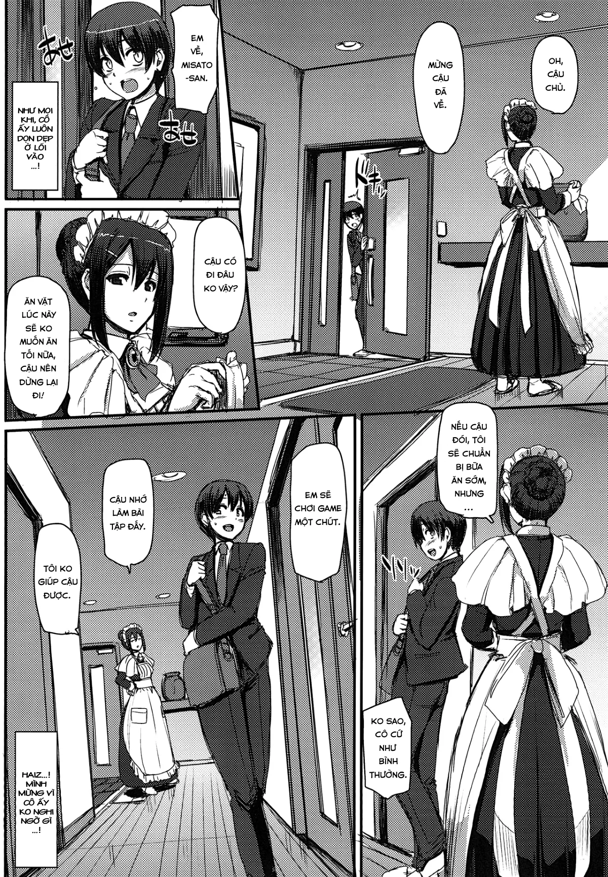 Maid no Oshigoto.  I + II + III - Full trang 8