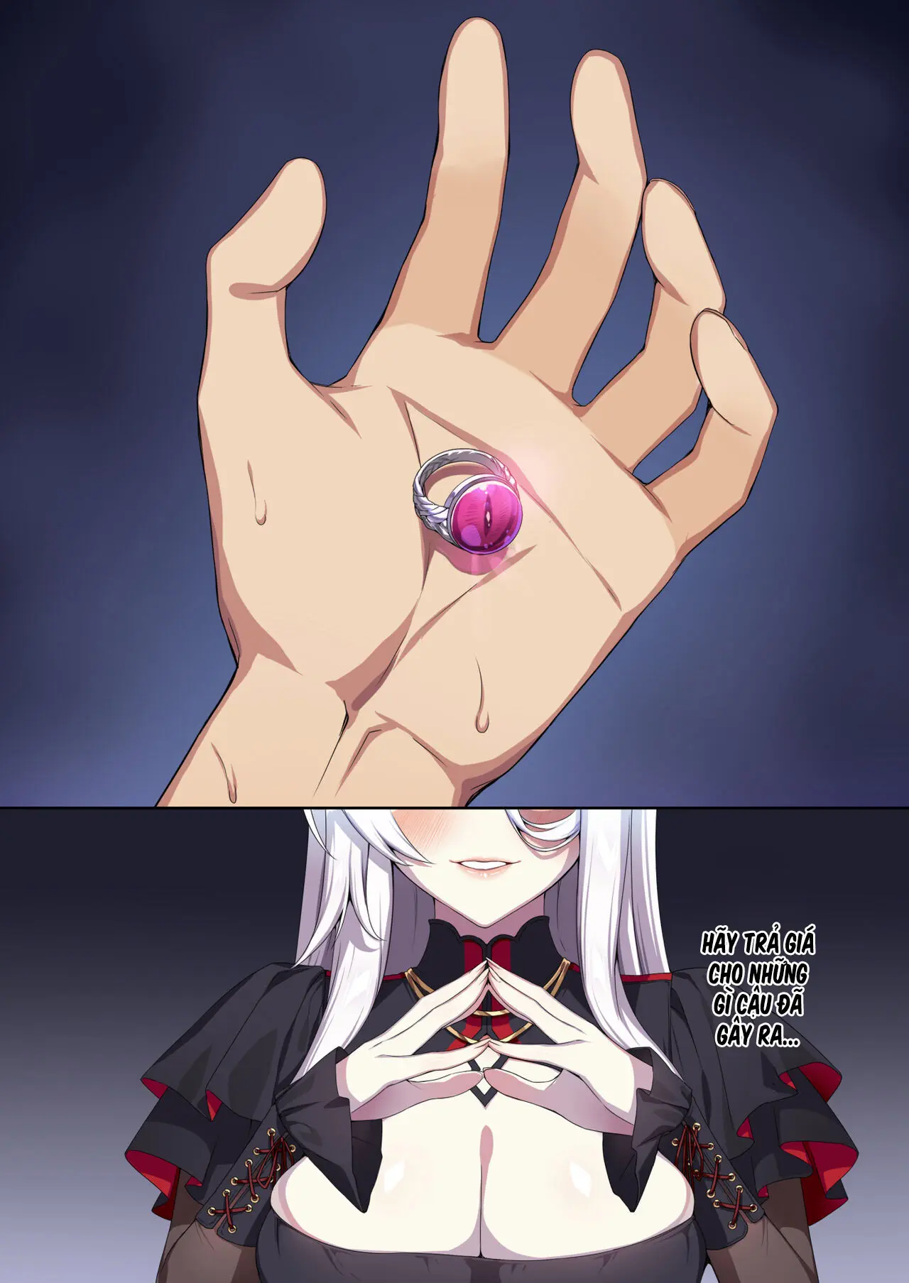 Hitozukiai ga Nigate na Miboujin no Yukionna-san to Noroi no Yubiwa 2 - Full trang 107