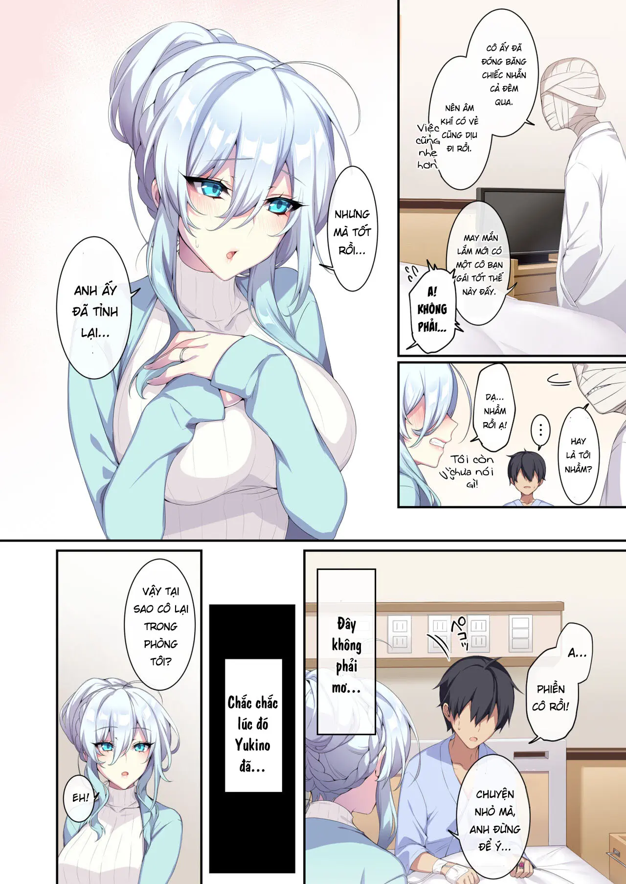 Hitozukiai ga Nigate na Miboujin no Yukionna-san to Noroi no Yubiwa 2 - Full trang 15