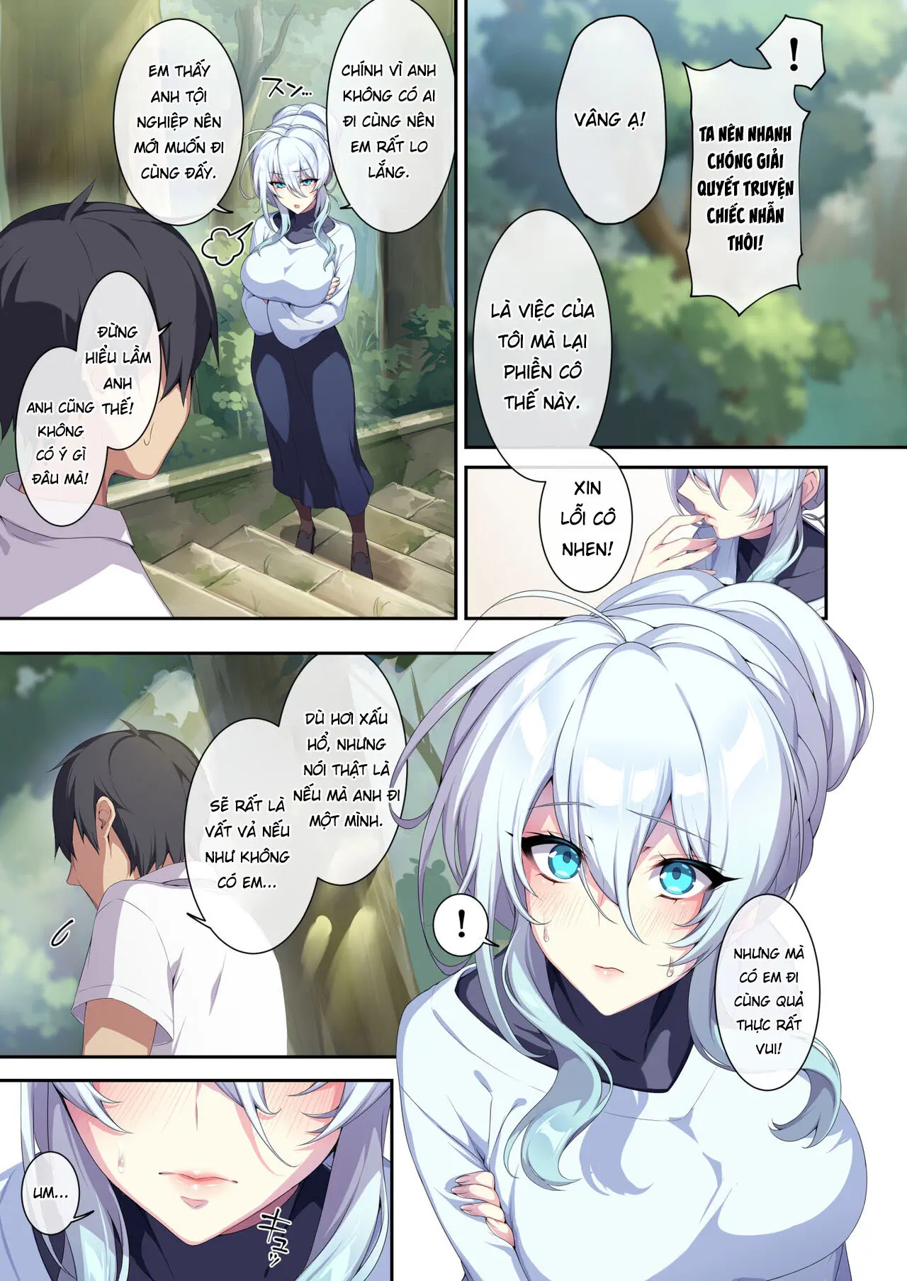 Hitozukiai ga Nigate na Miboujin no Yukionna-san to Noroi no Yubiwa 2 - Full trang 20
