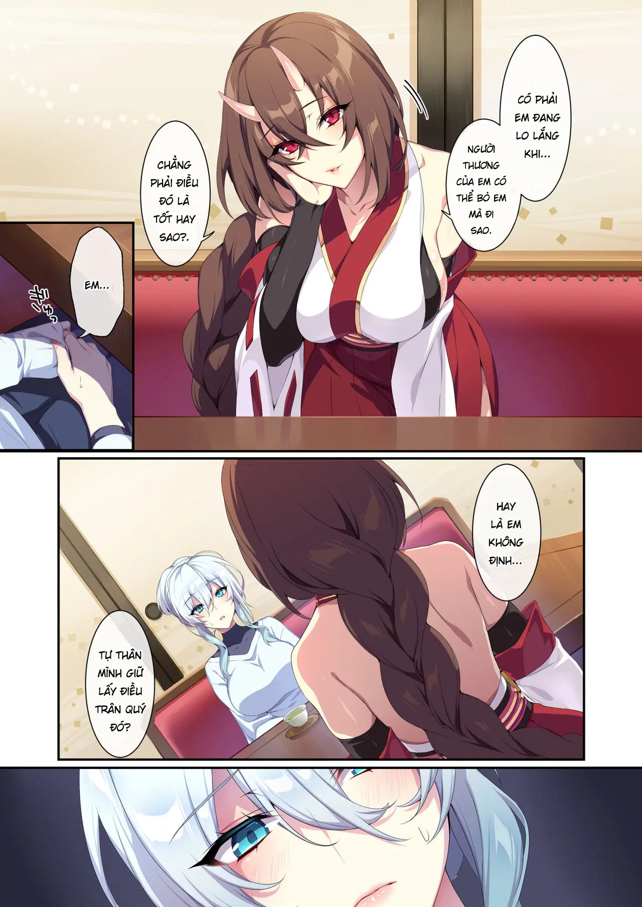 Hitozukiai ga Nigate na Miboujin no Yukionna-san to Noroi no Yubiwa 2 - Full trang 30