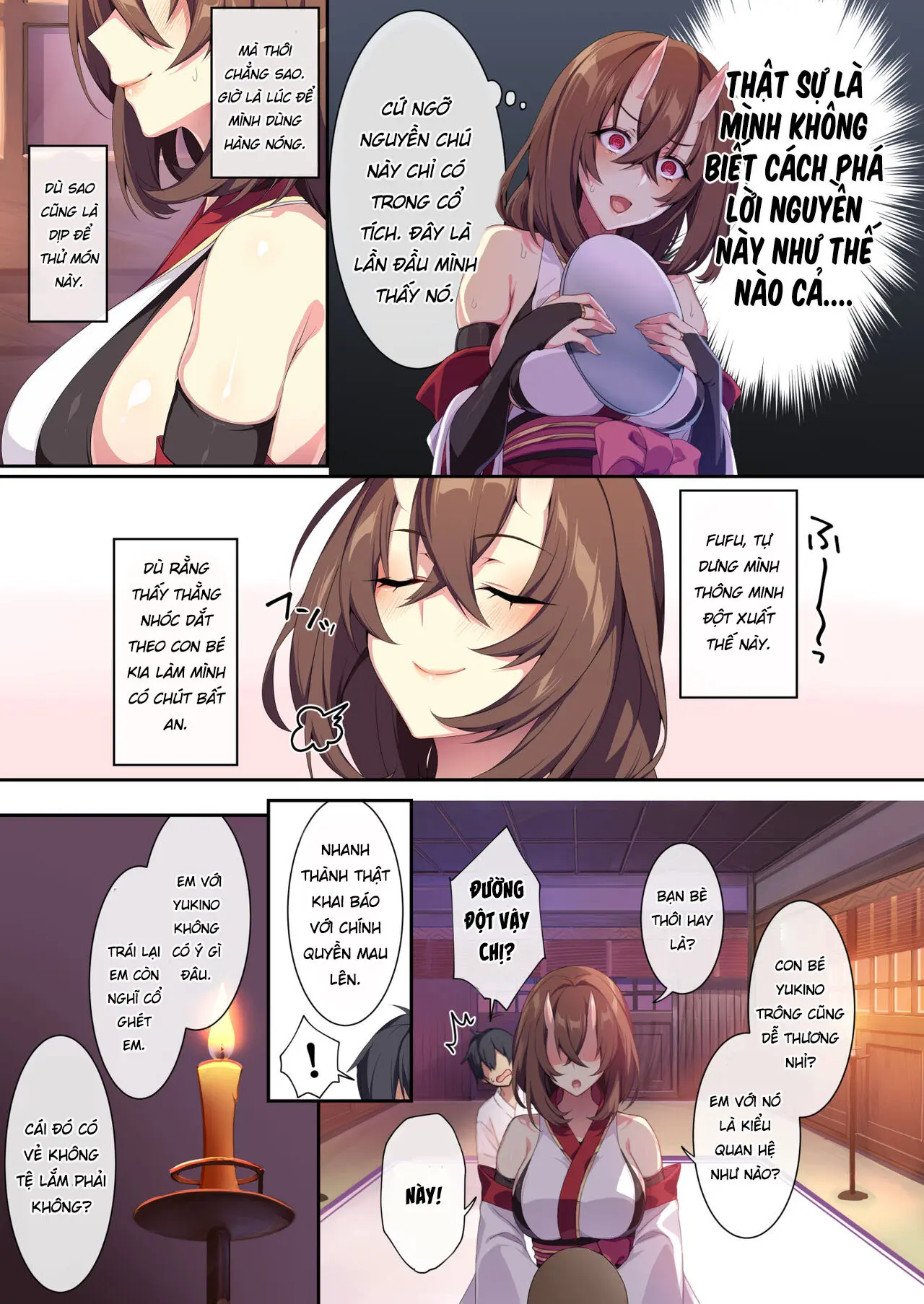 Hitozukiai ga Nigate na Miboujin no Yukionna-san to Noroi no Yubiwa 2 - Full trang 32