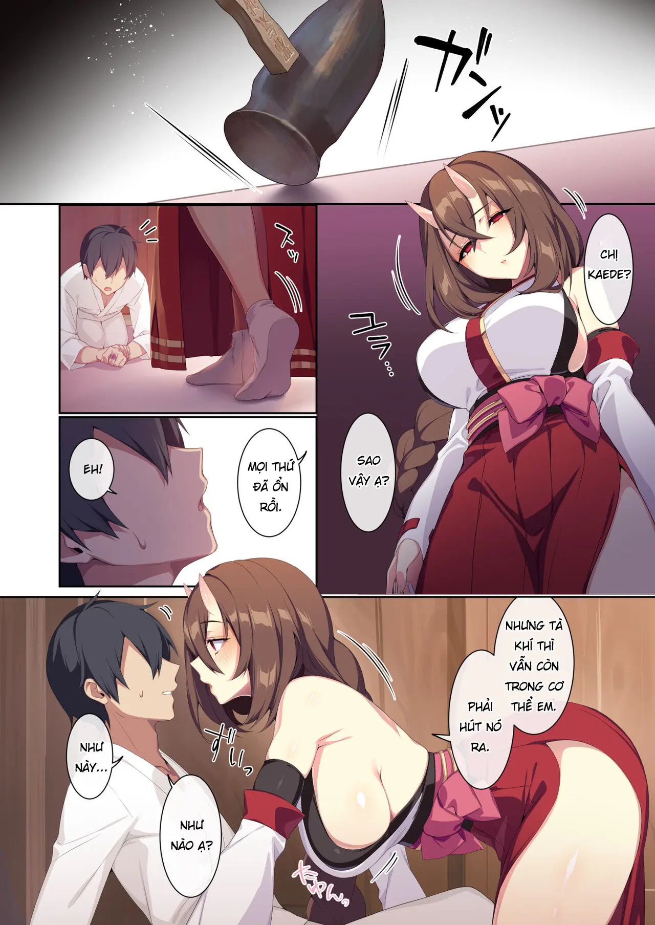 Hitozukiai ga Nigate na Miboujin no Yukionna-san to Noroi no Yubiwa 2 - Full trang 37