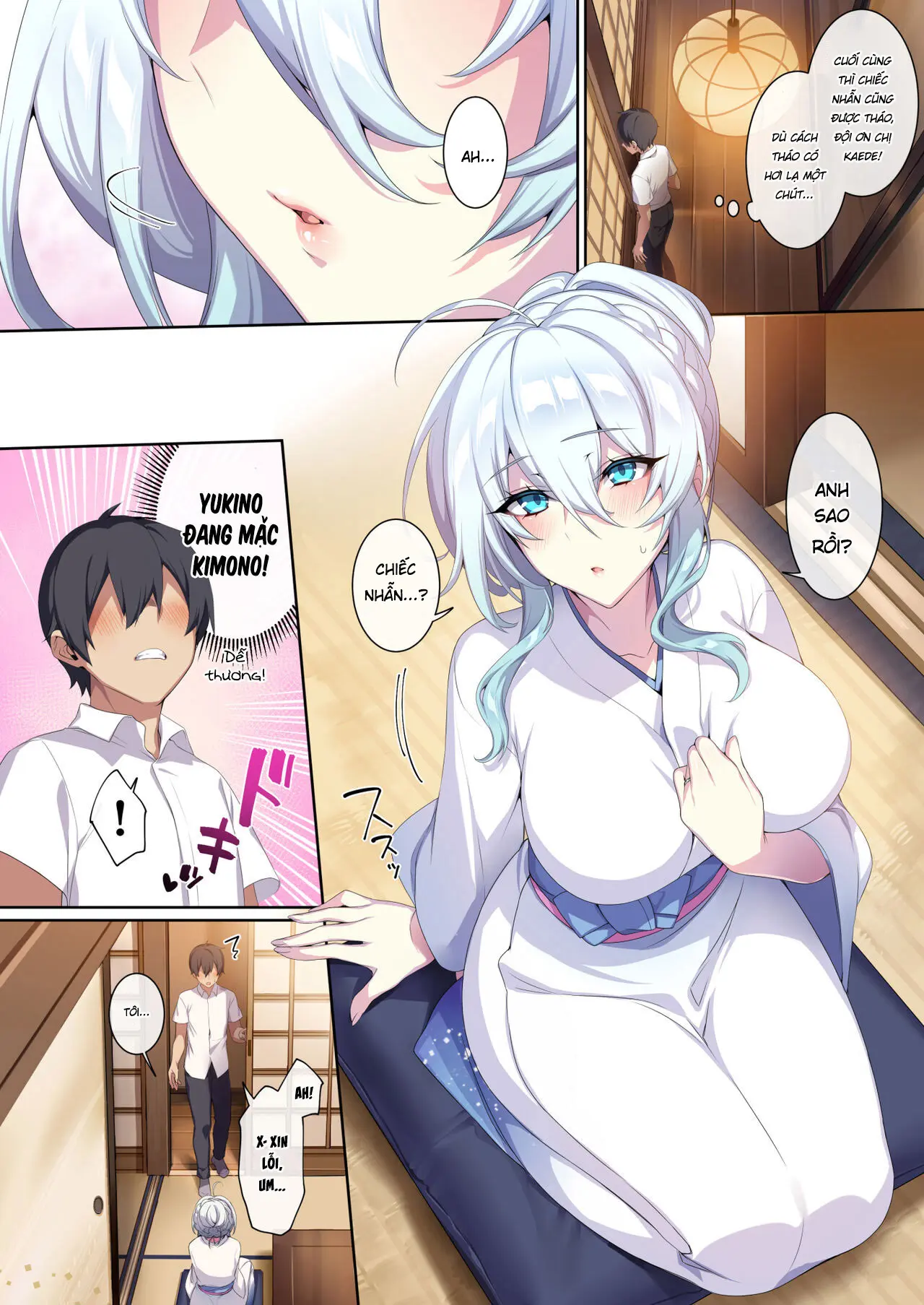 Hitozukiai ga Nigate na Miboujin no Yukionna-san to Noroi no Yubiwa 2 - Full trang 66