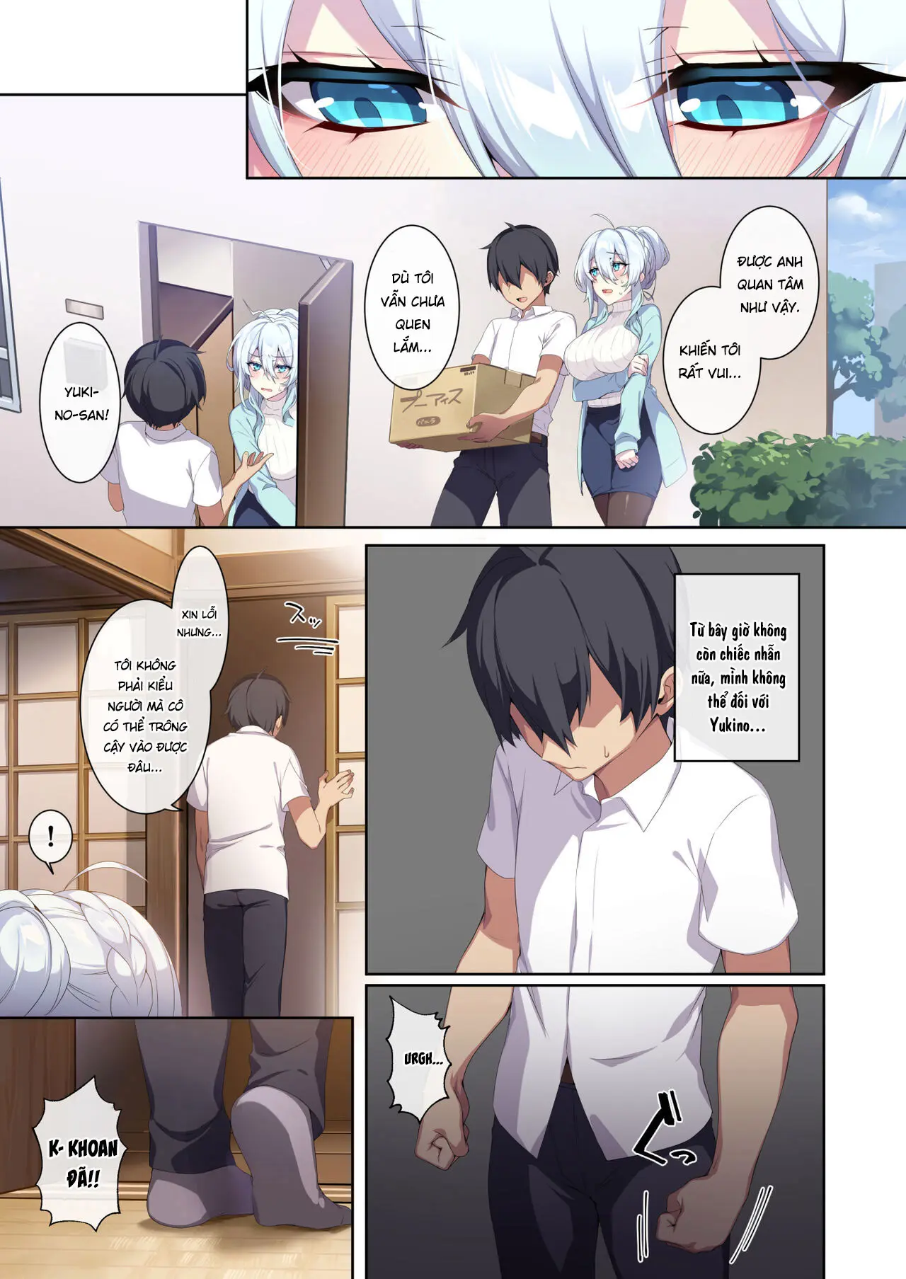 Hitozukiai ga Nigate na Miboujin no Yukionna-san to Noroi no Yubiwa 2 - Full trang 72