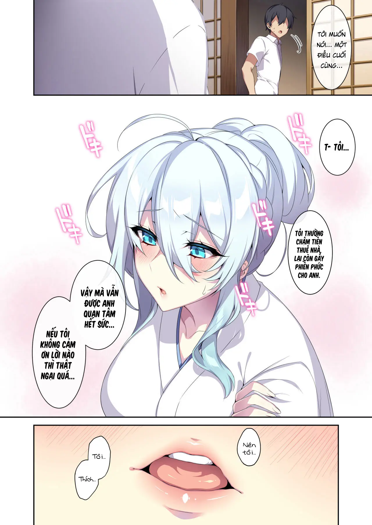 Hitozukiai ga Nigate na Miboujin no Yukionna-san to Noroi no Yubiwa 2 - Full trang 73
