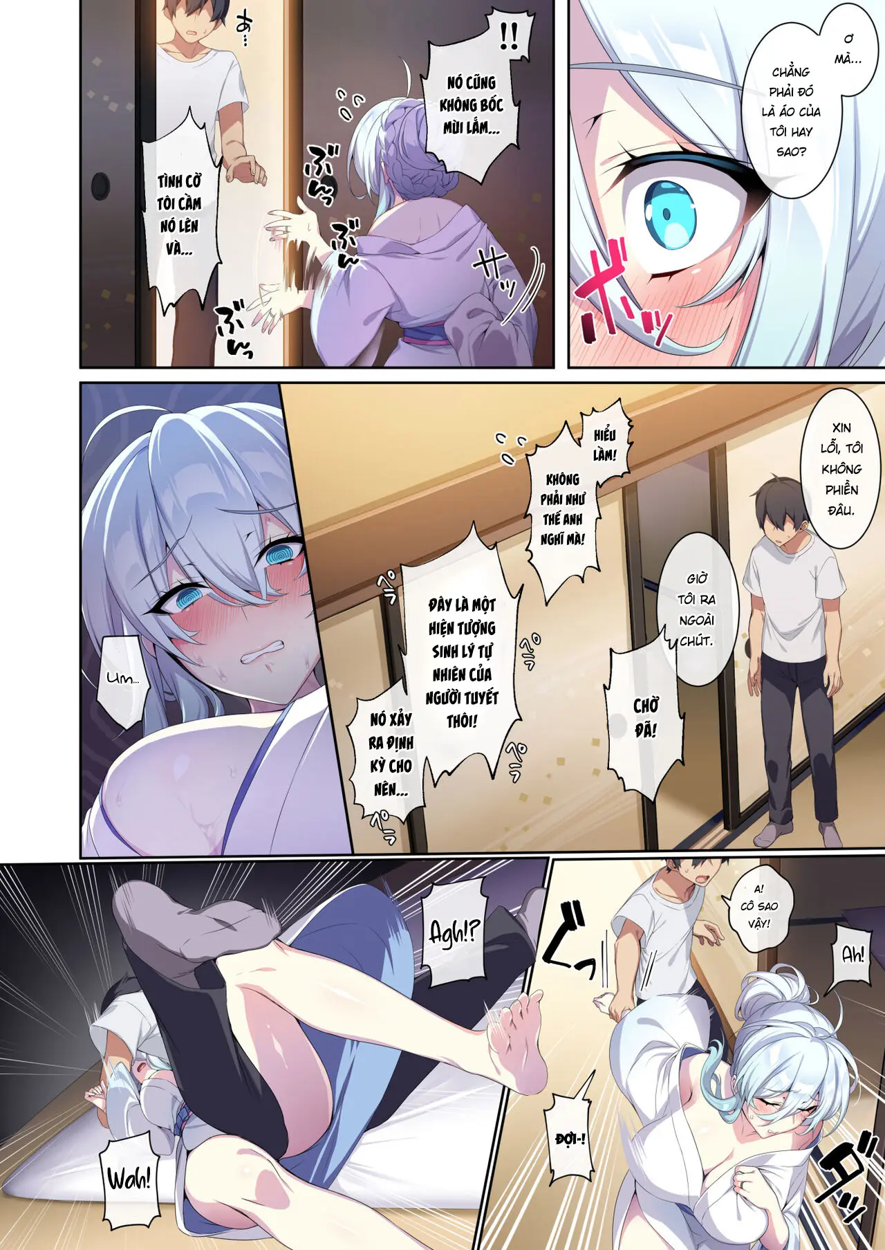 Hitozukiai ga Nigate na Miboujin no Yukionna-san to Noroi no Yubiwa 2 - Full trang 79