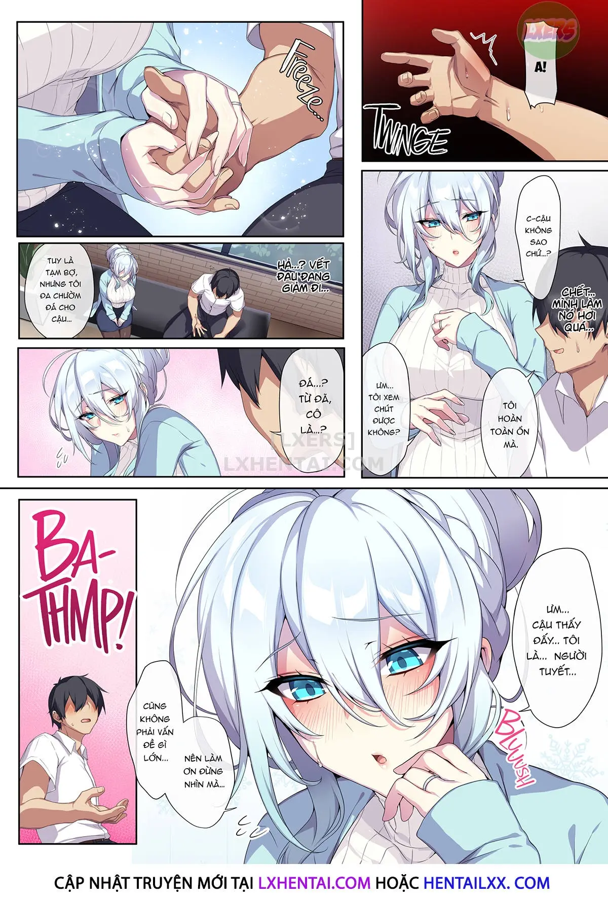 Hitozukiai ga Nigate na Miboujin no Yukionna-san to Noroi no Yubiwa - Full trang 10