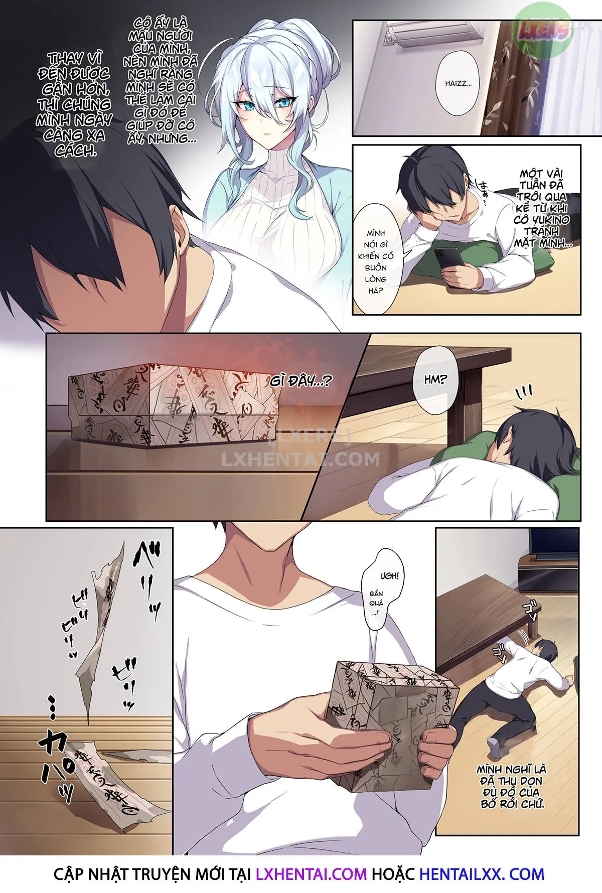 Hitozukiai ga Nigate na Miboujin no Yukionna-san to Noroi no Yubiwa - Full trang 17