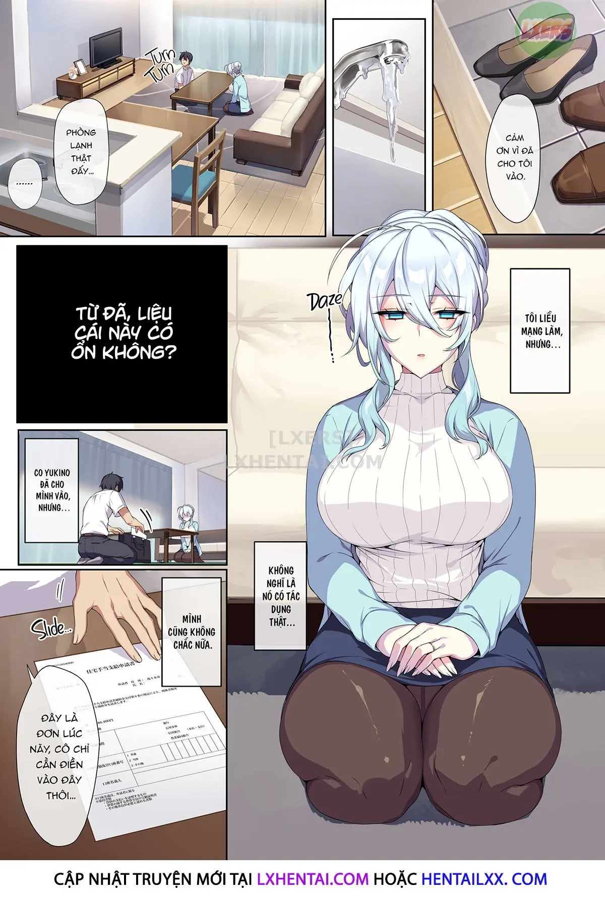 Hitozukiai ga Nigate na Miboujin no Yukionna-san to Noroi no Yubiwa - Full trang 20