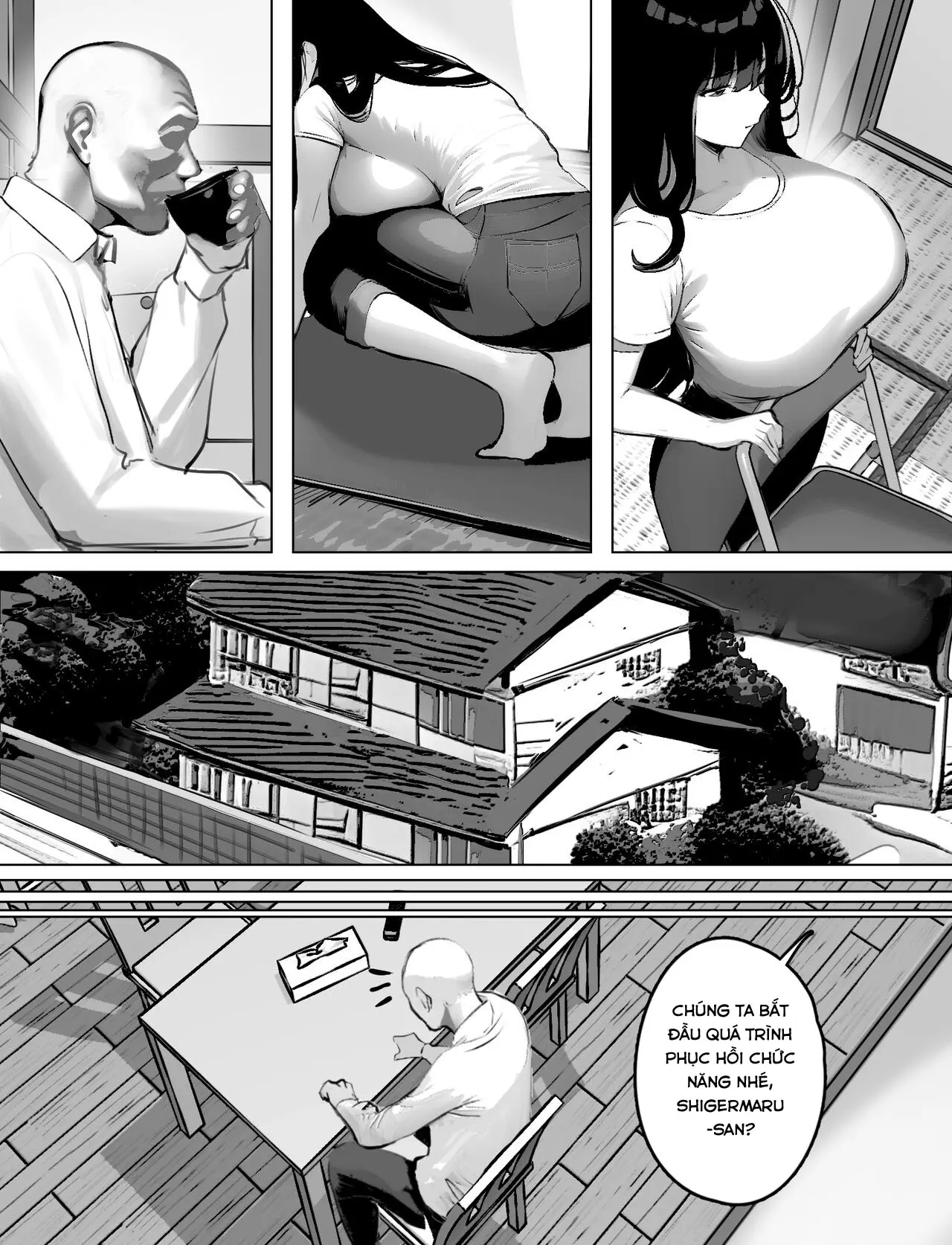 Bakunyuu Home Helper no Ecchi na Houmon Kaigo - Full trang 16