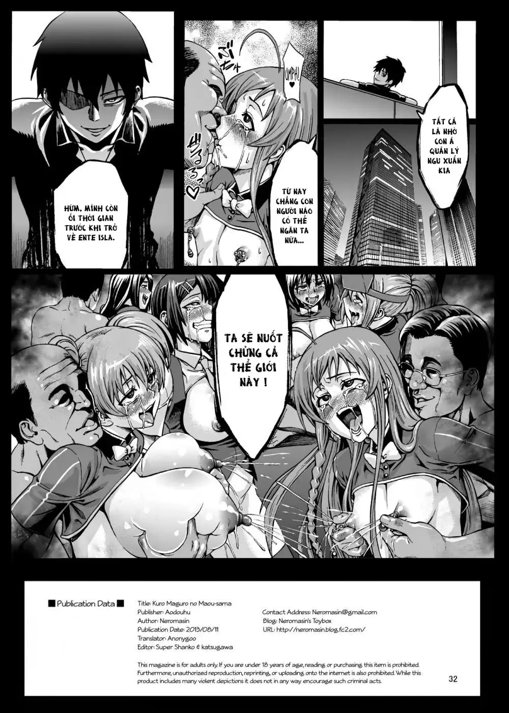 Kuro Maguro no Maou-sama! - Full trang 33