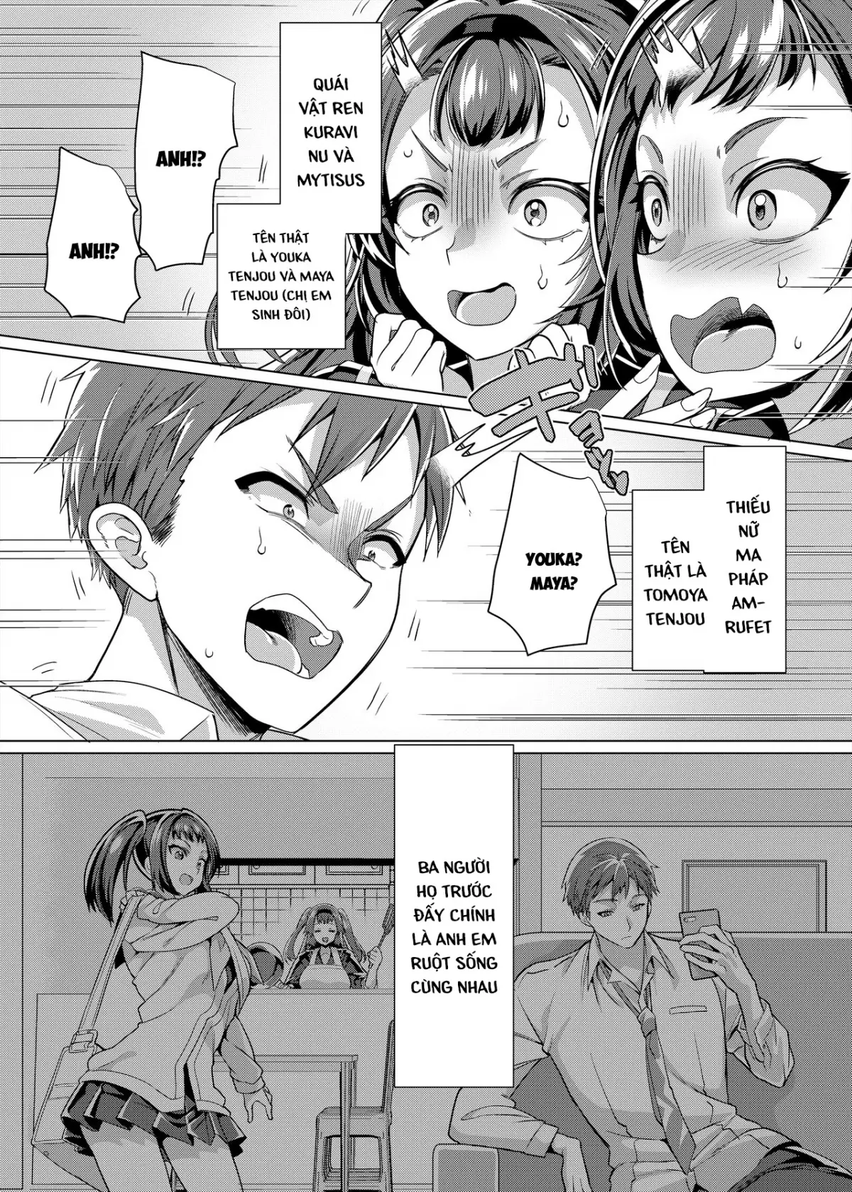 Ani (Mahou Shoujo) vs Imouto (Les Succubus Kaijin) | Thiếu Nữ Ma Pháp Và Hành Trình Giải Cứu Em Gái - Full trang 5