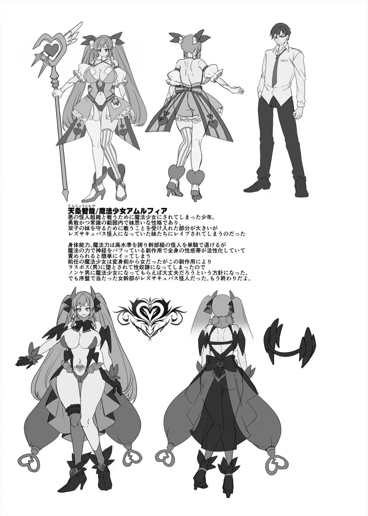 Ani (Mahou Shoujo) vs Imouto (Les Succubus Kaijin) | Thiếu Nữ Ma Pháp Và Hành Trình Giải Cứu Em Gái - Full trang 50