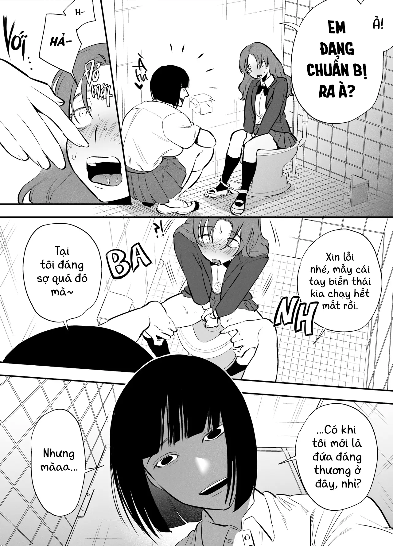 Watashi to toire to futanari Hanako-san | Mình, WC, và futanari Hanako-san - Full trang 10
