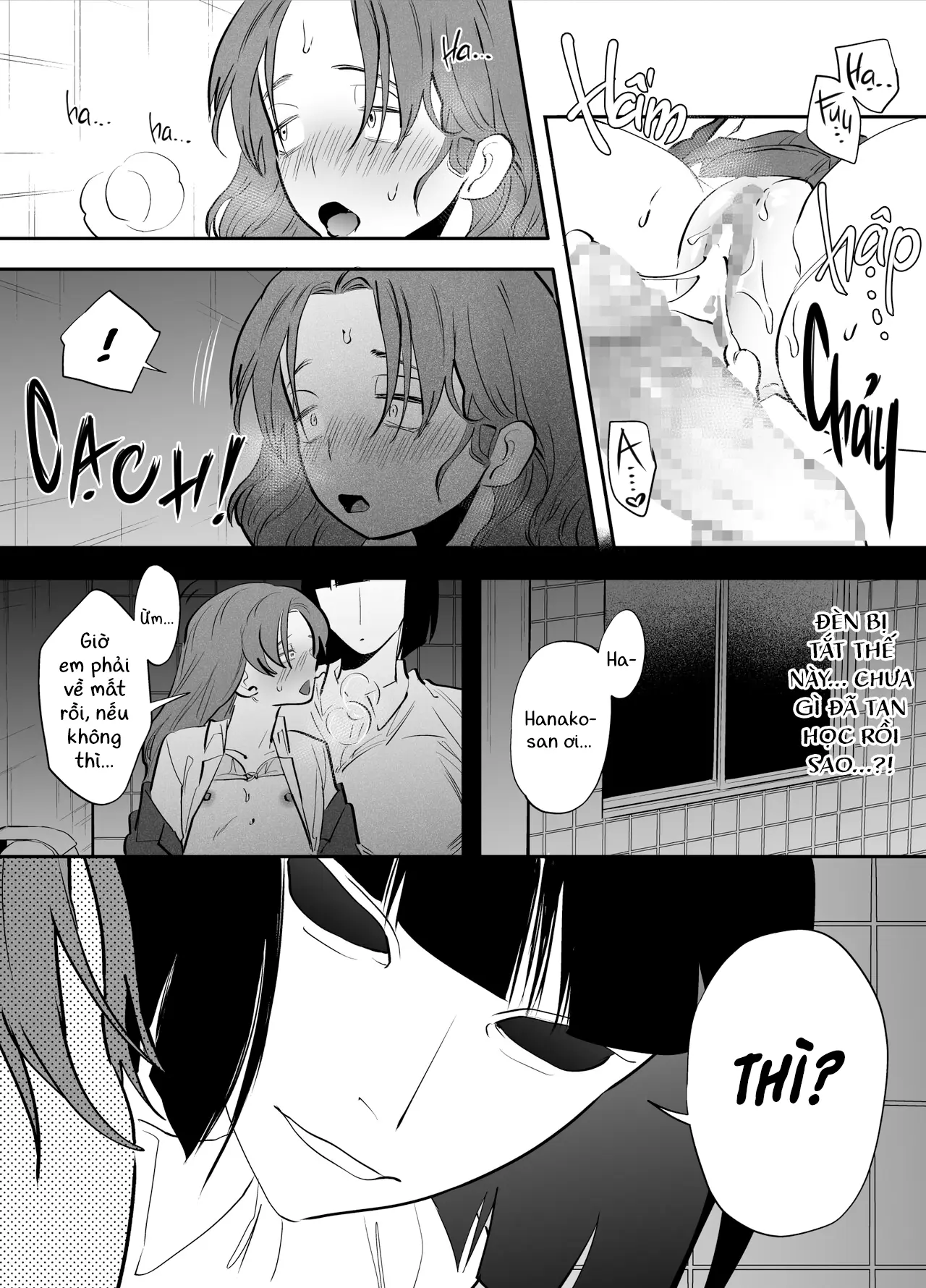 Watashi to toire to futanari Hanako-san | Mình, WC, và futanari Hanako-san - Full trang 17